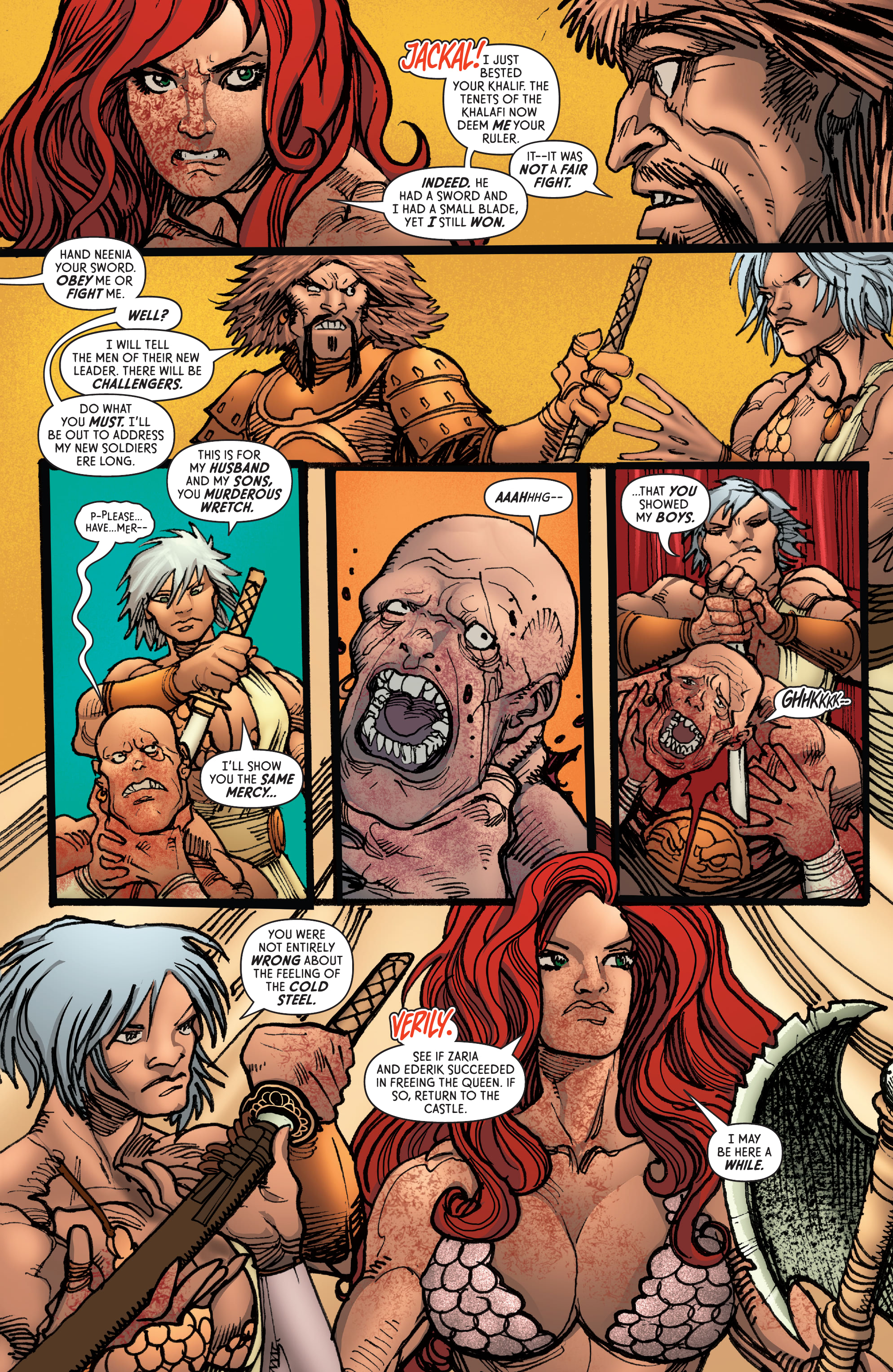 The Invincible Red Sonja (2021-) issue 10 - Page 19