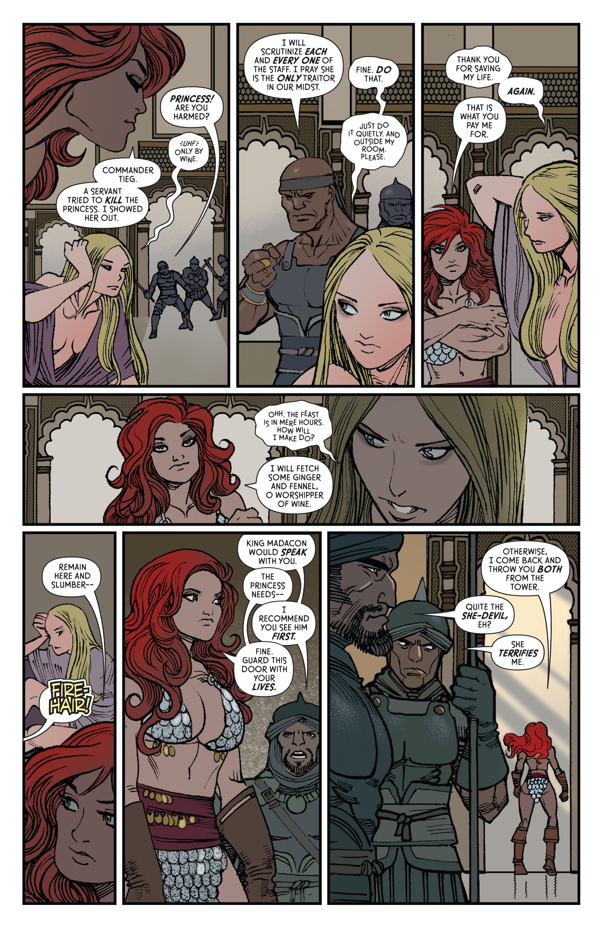 The Invincible Red Sonja (2021-) issue 2 - Page 22