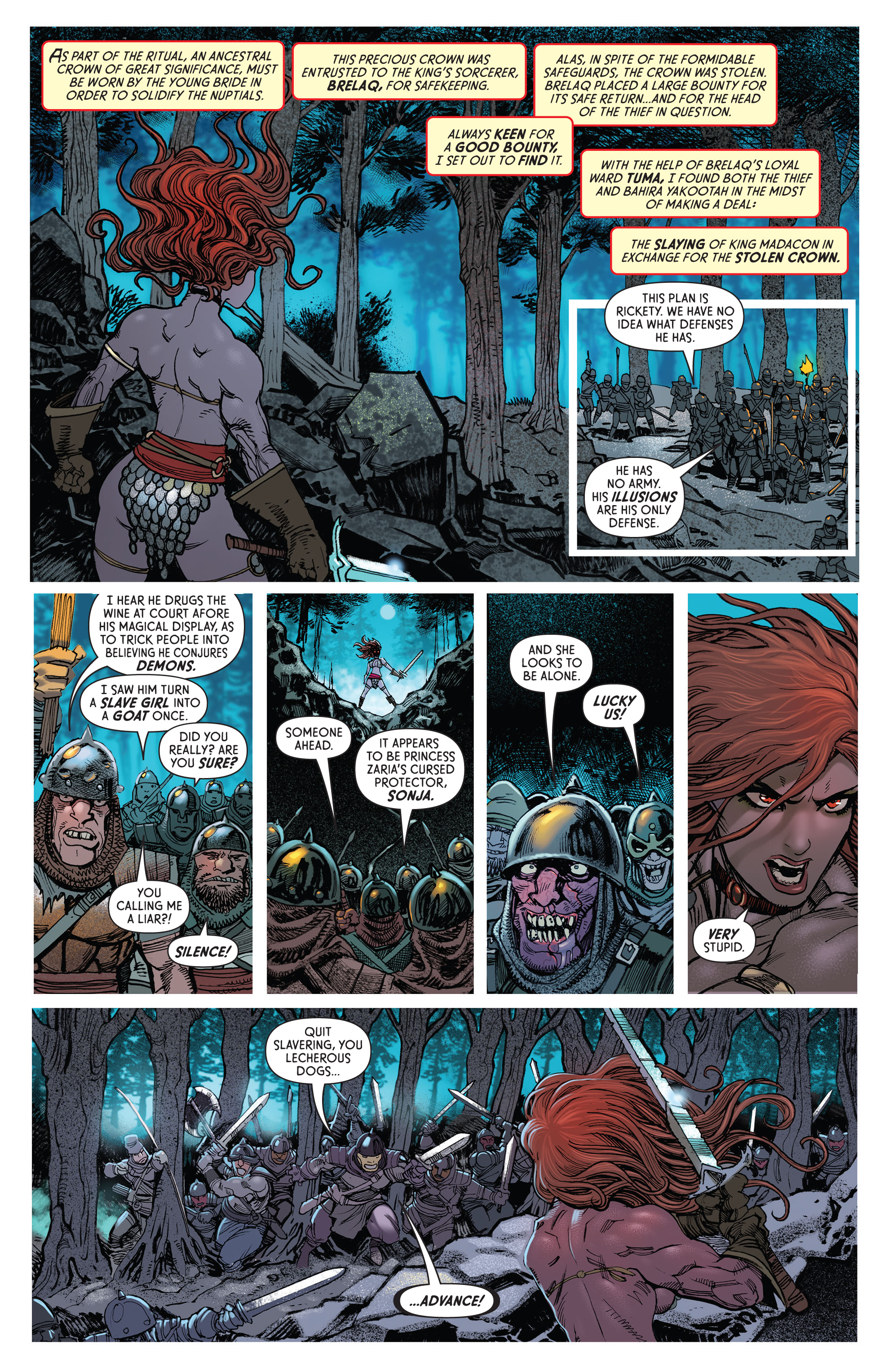 The Invincible Red Sonja (2021-) issue 5 - Page 8