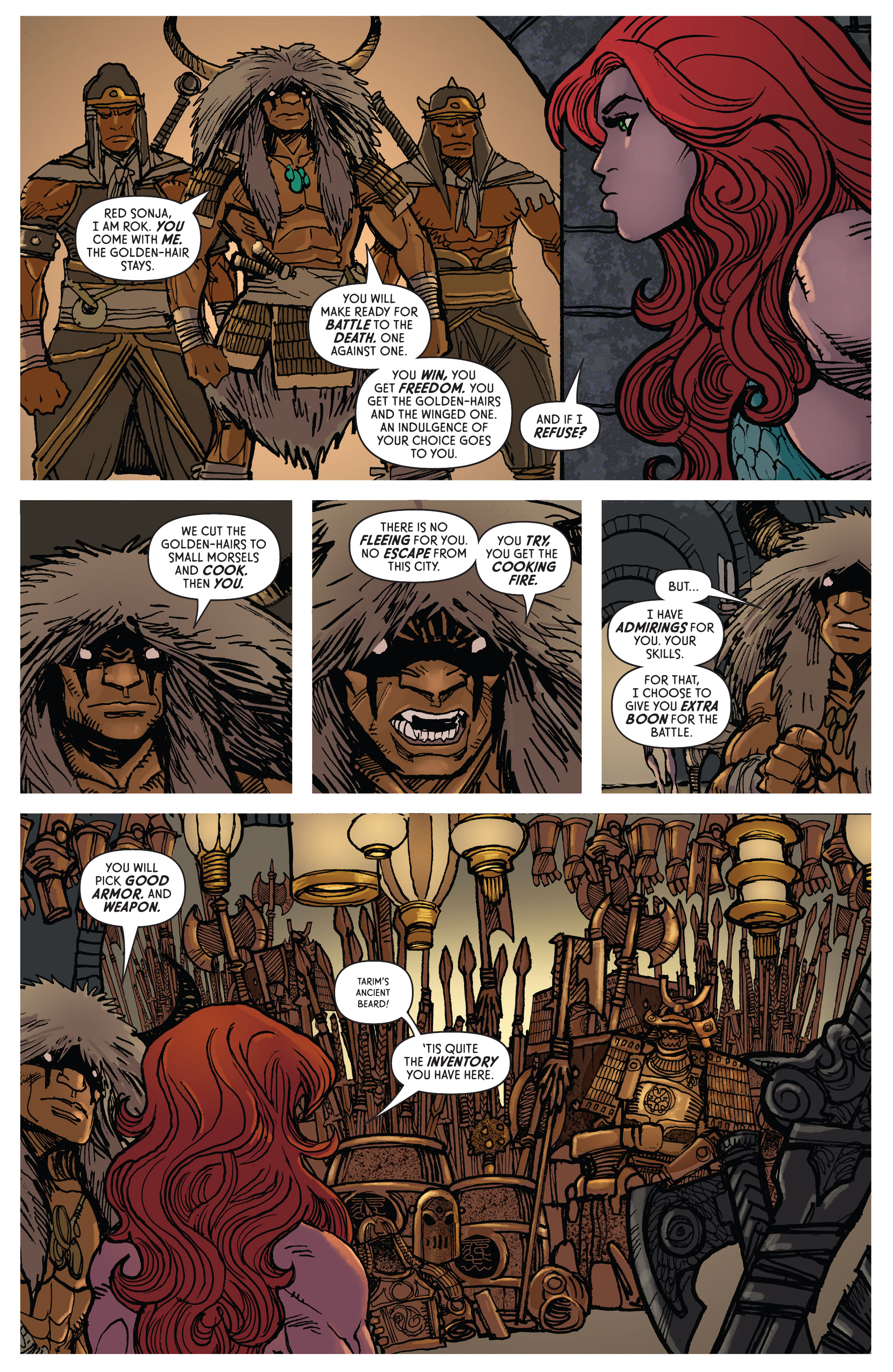 The Invincible Red Sonja (2021-) issue 8 - Page 19