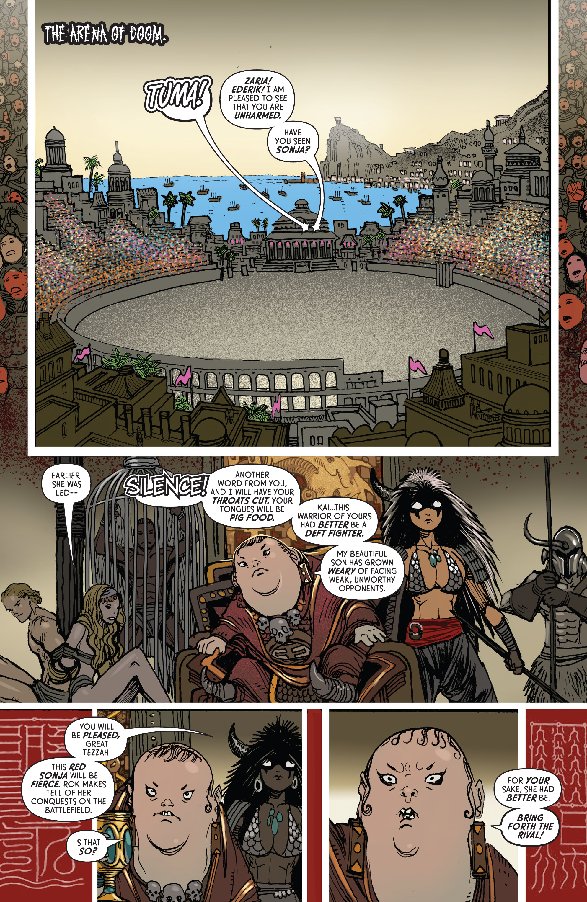 The Invincible Red Sonja (2021-) issue 8 - Page 24