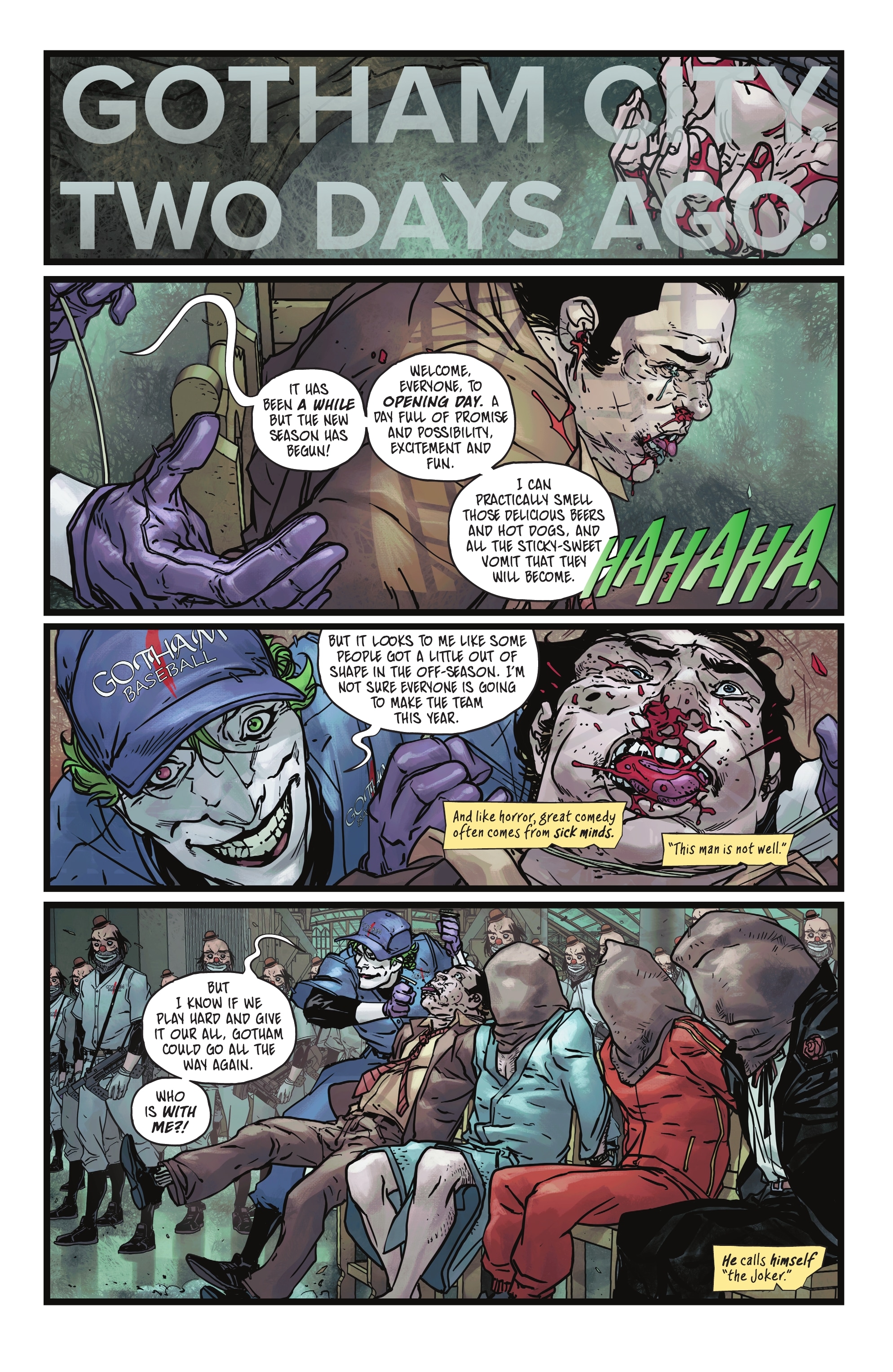 The Joker: The Man Who Stopped Laughing (2022-) issue 1 - Page 6