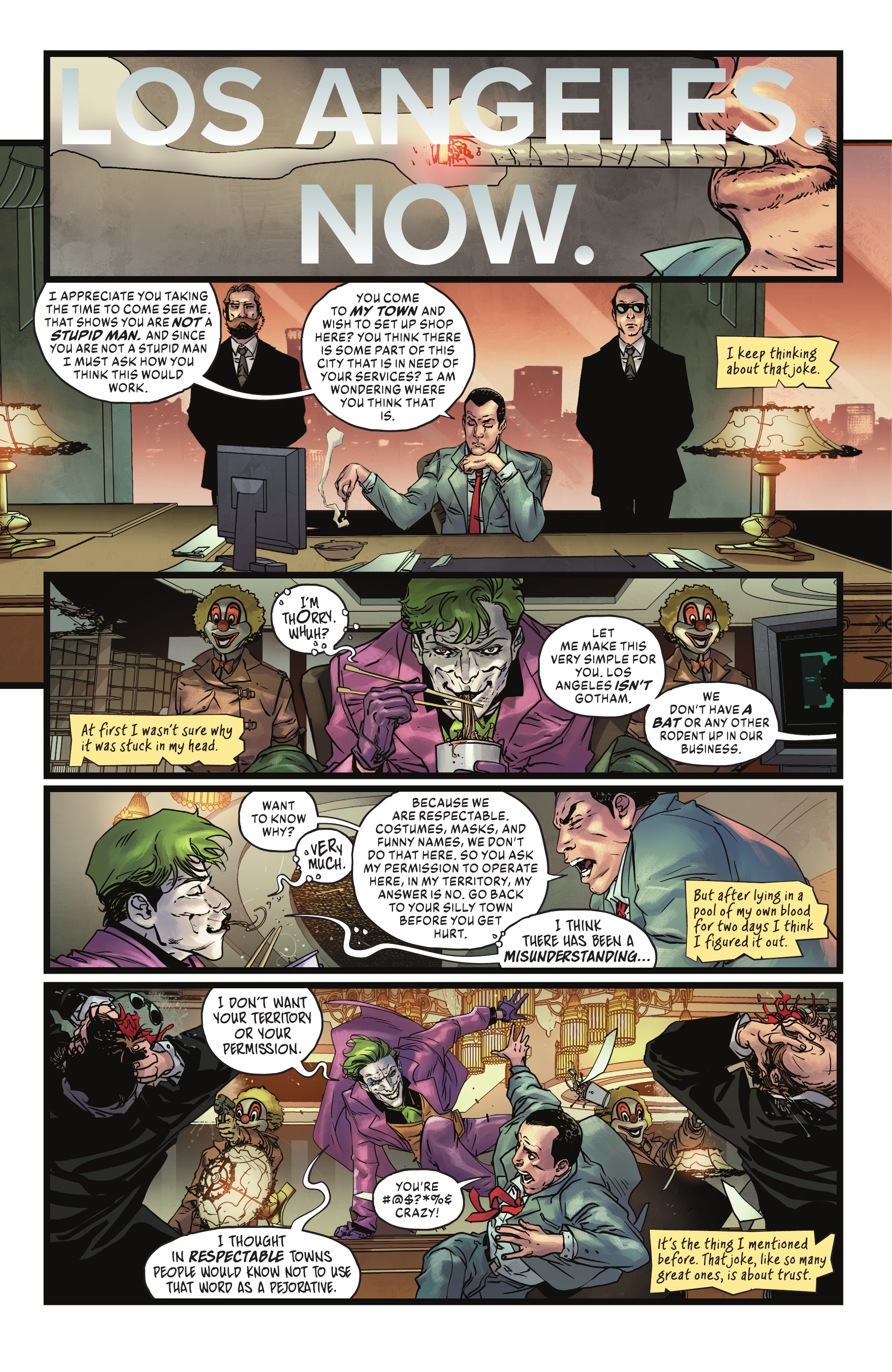 The Joker: The Man Who Stopped Laughing (2022-) issue 1 - Page 14