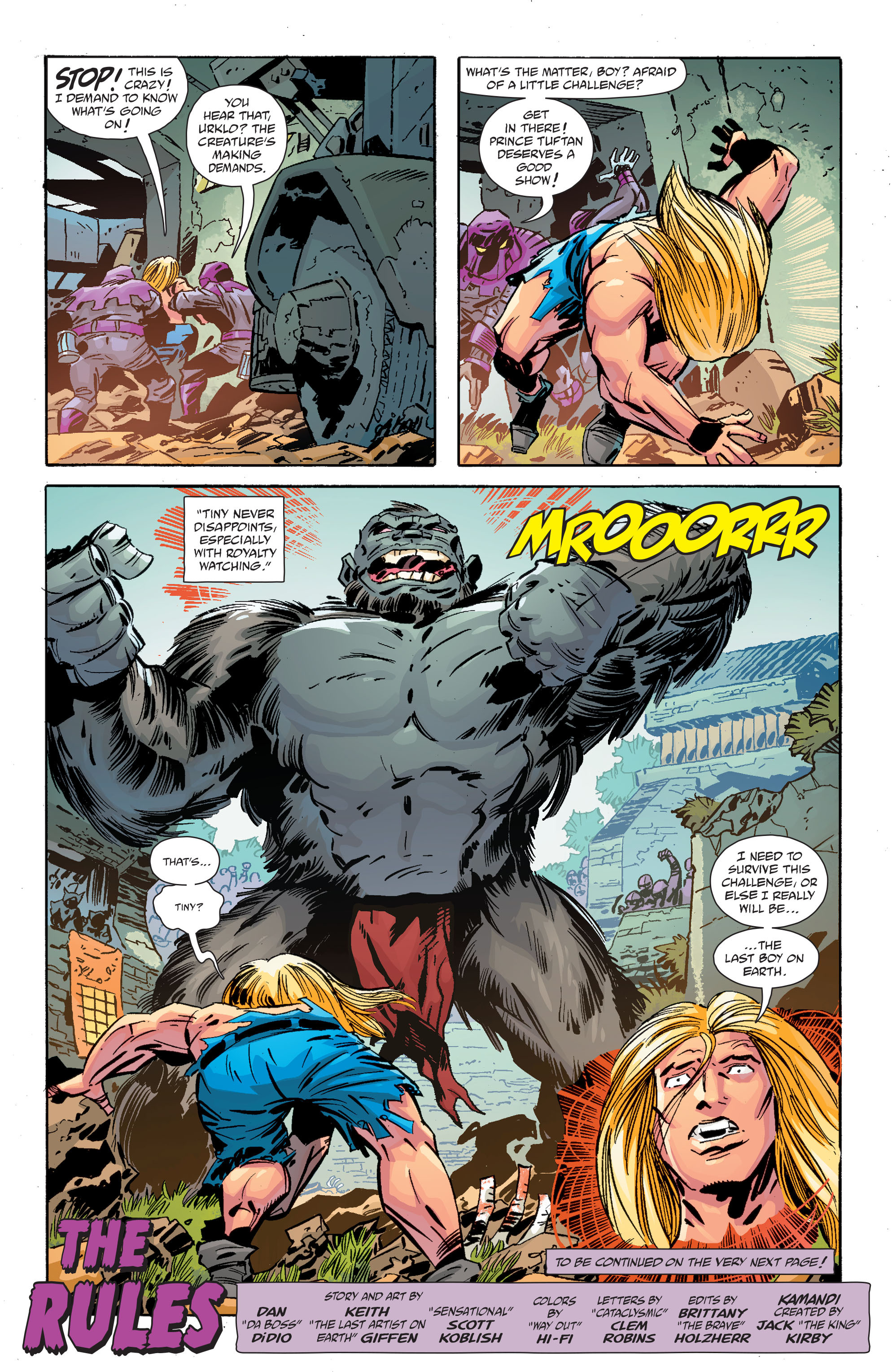 The Kamandi Challenge (2017-) issue 1 - Page 16