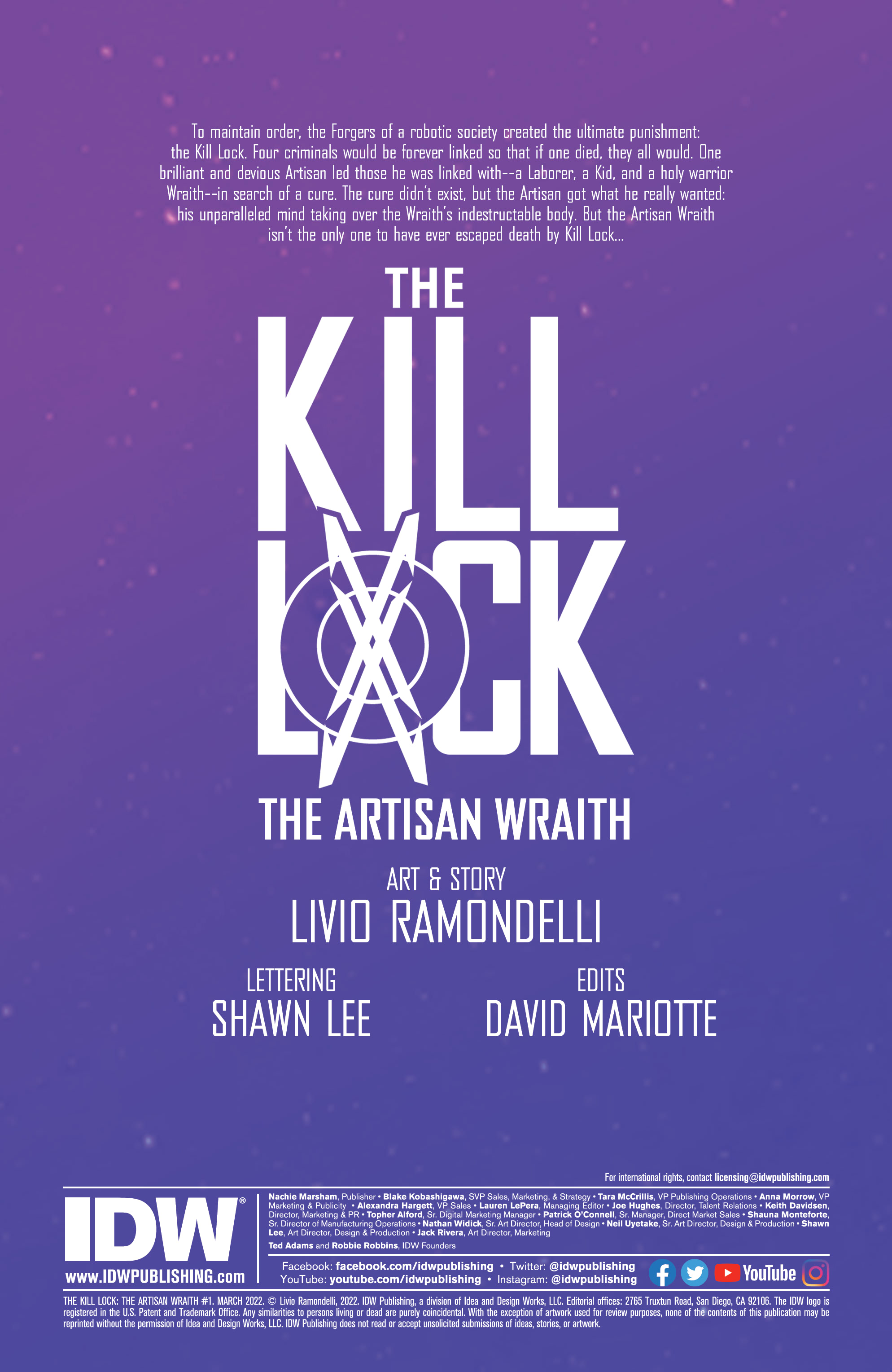 The Kill Lock: The Artisan Wraith (2022-): Chapter 1 - Page 2