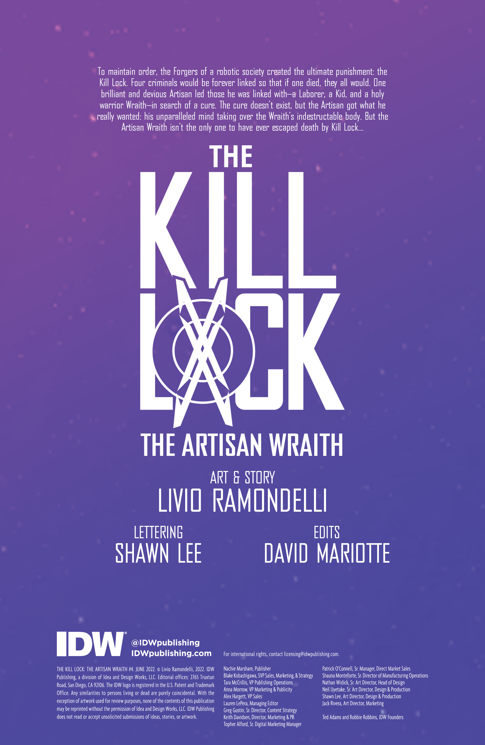 The Kill Lock: The Artisan Wraith (2022-): Chapter 4 - Page 2