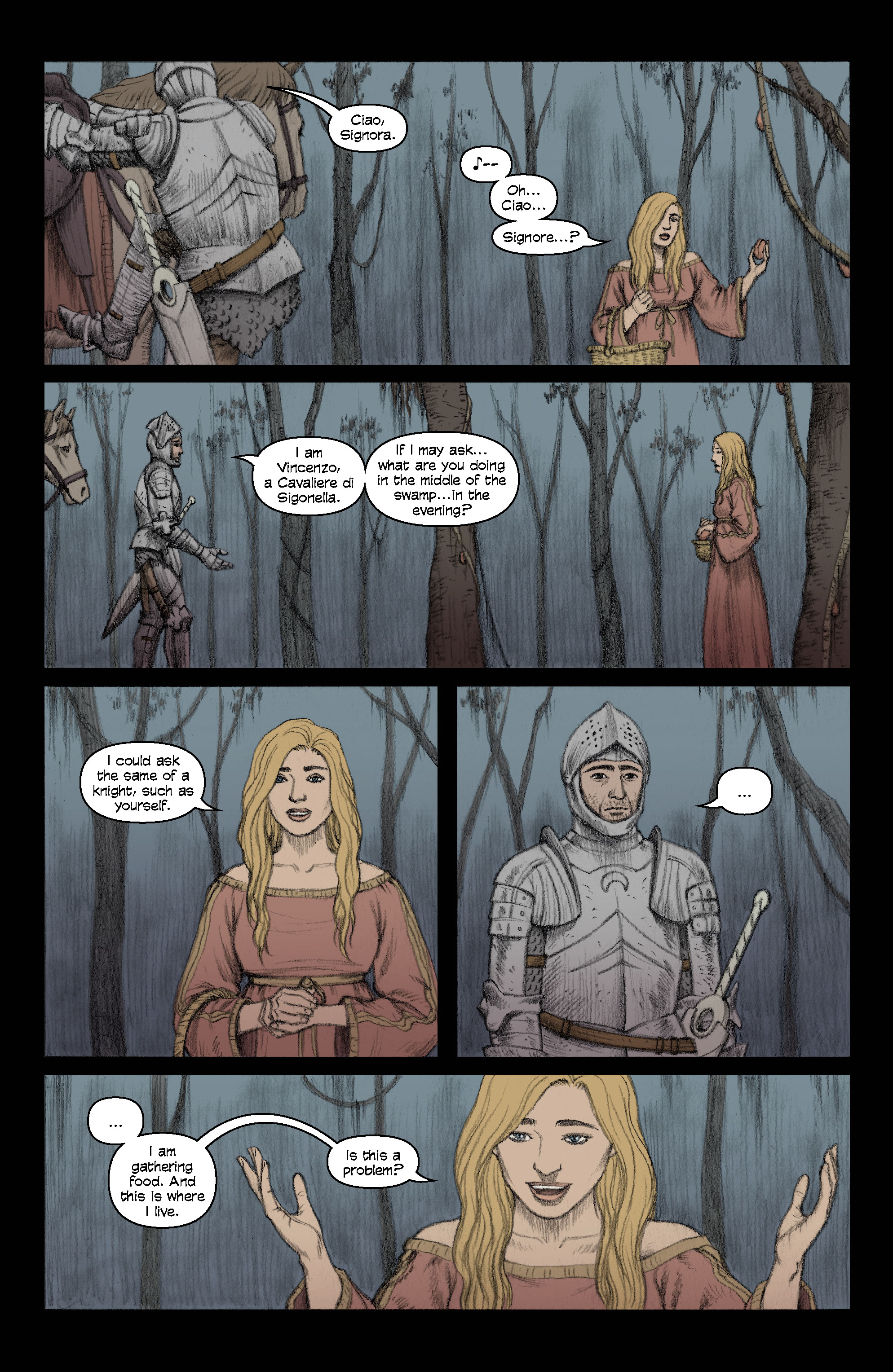 The Knight and the Lady of Play (2022-) issue 1 - Page 6