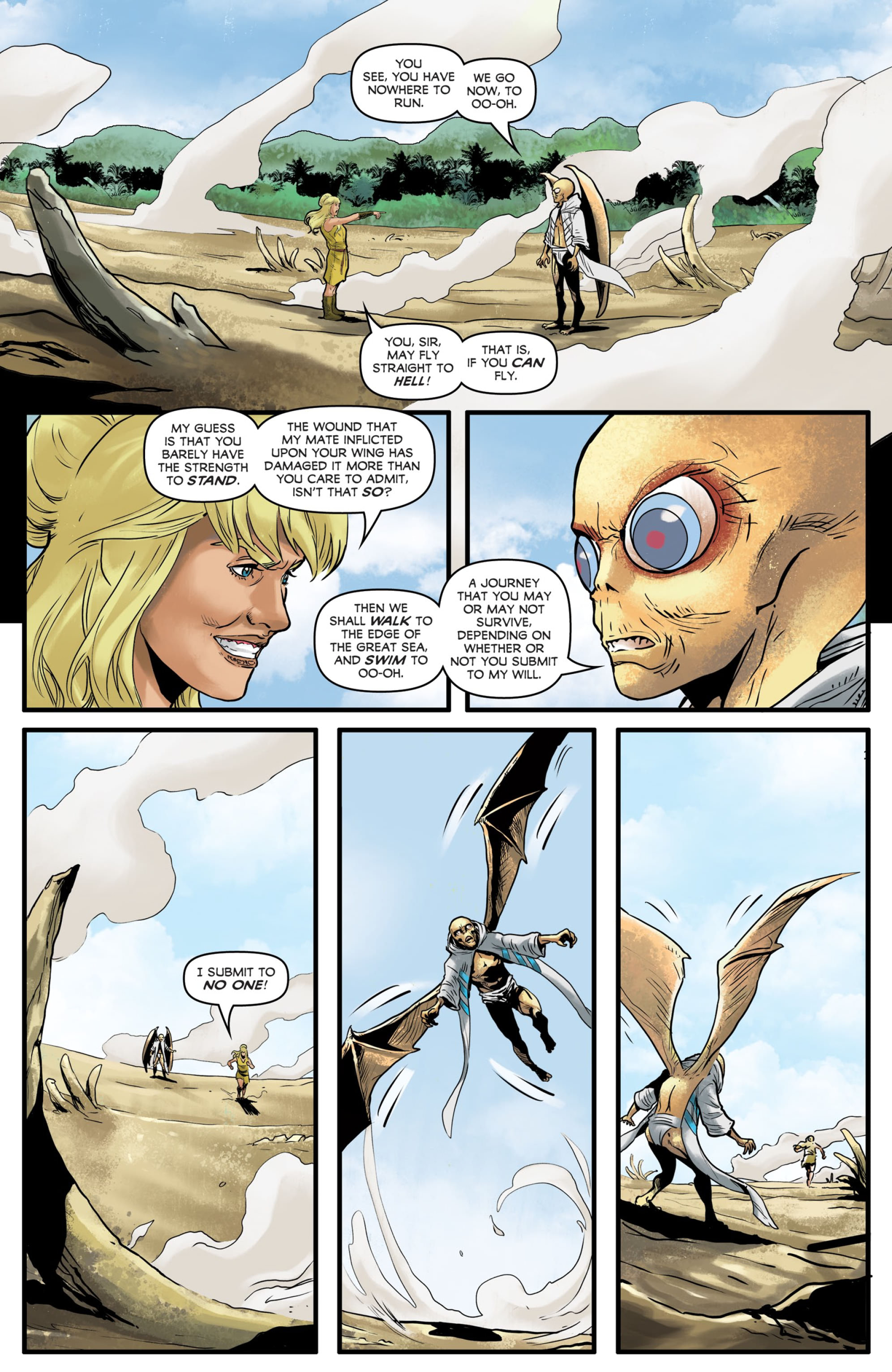 The Land That Time Forgot: Fearless (2020-) issue 3 - Page 12