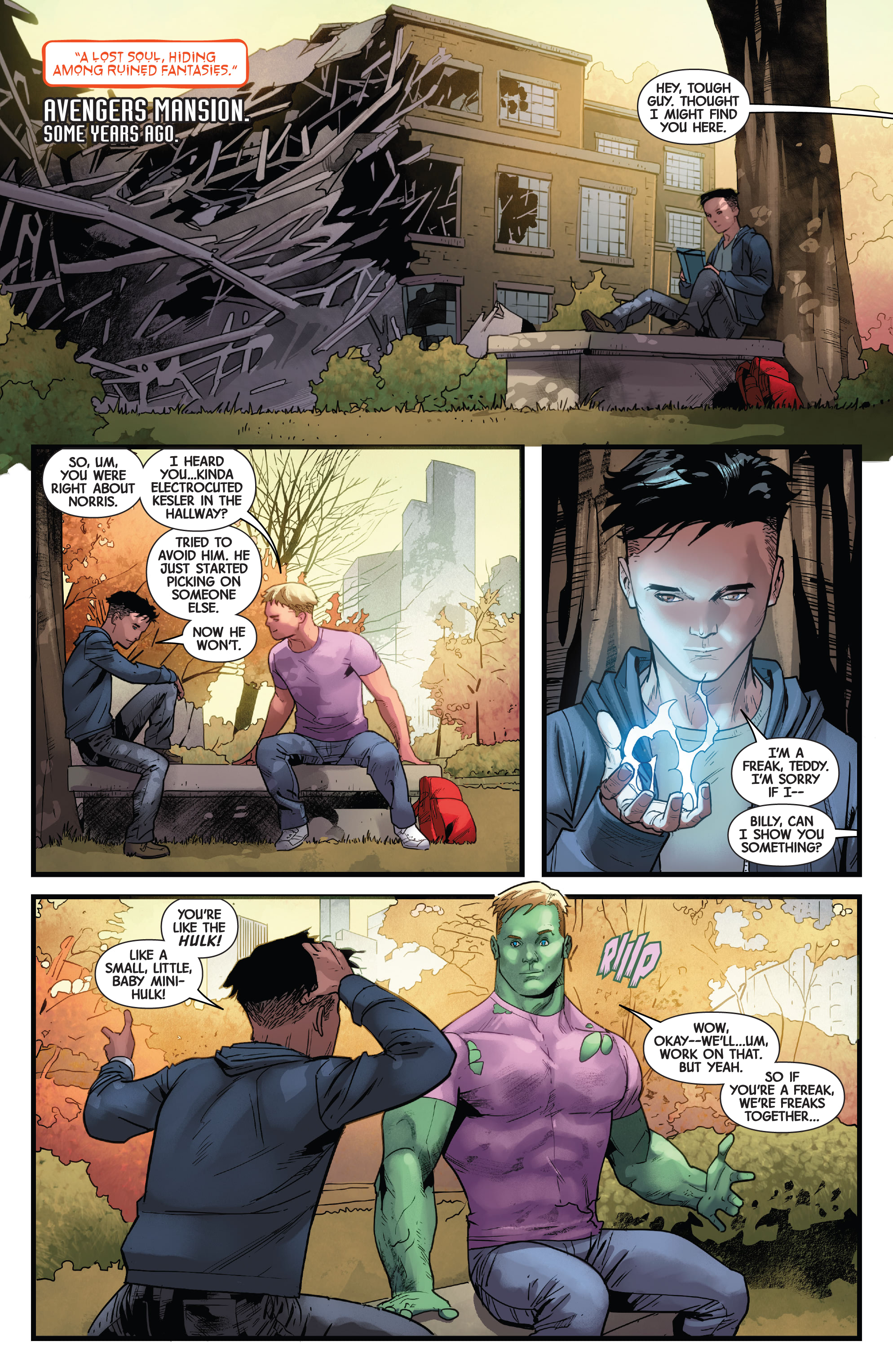 The Last Annihilation: Wiccan & Hulkling (2021-) issue 1 - Page 21