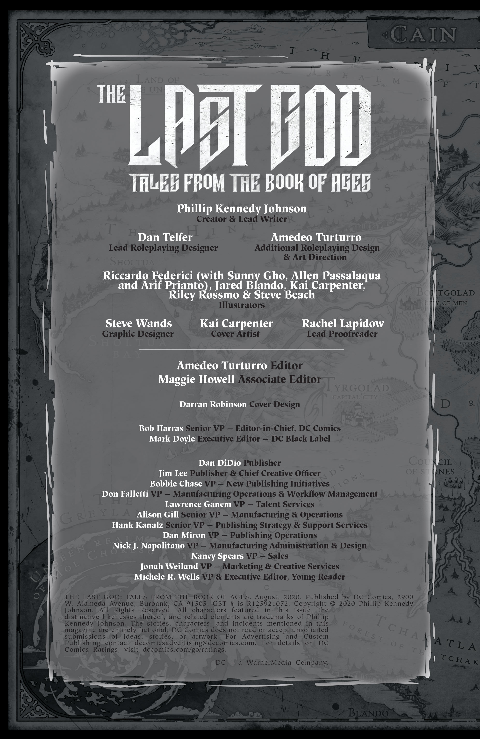 The Last God: Tales from the Book of Ages (2020-): Chapter 1 - Page 2