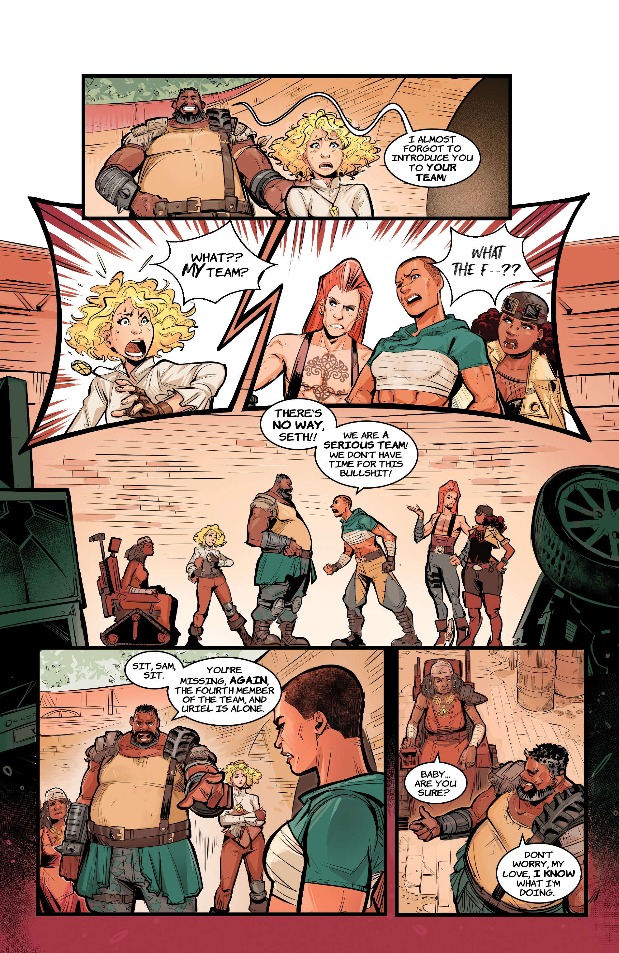 <{ $series->title }} issue 1 - Page 16