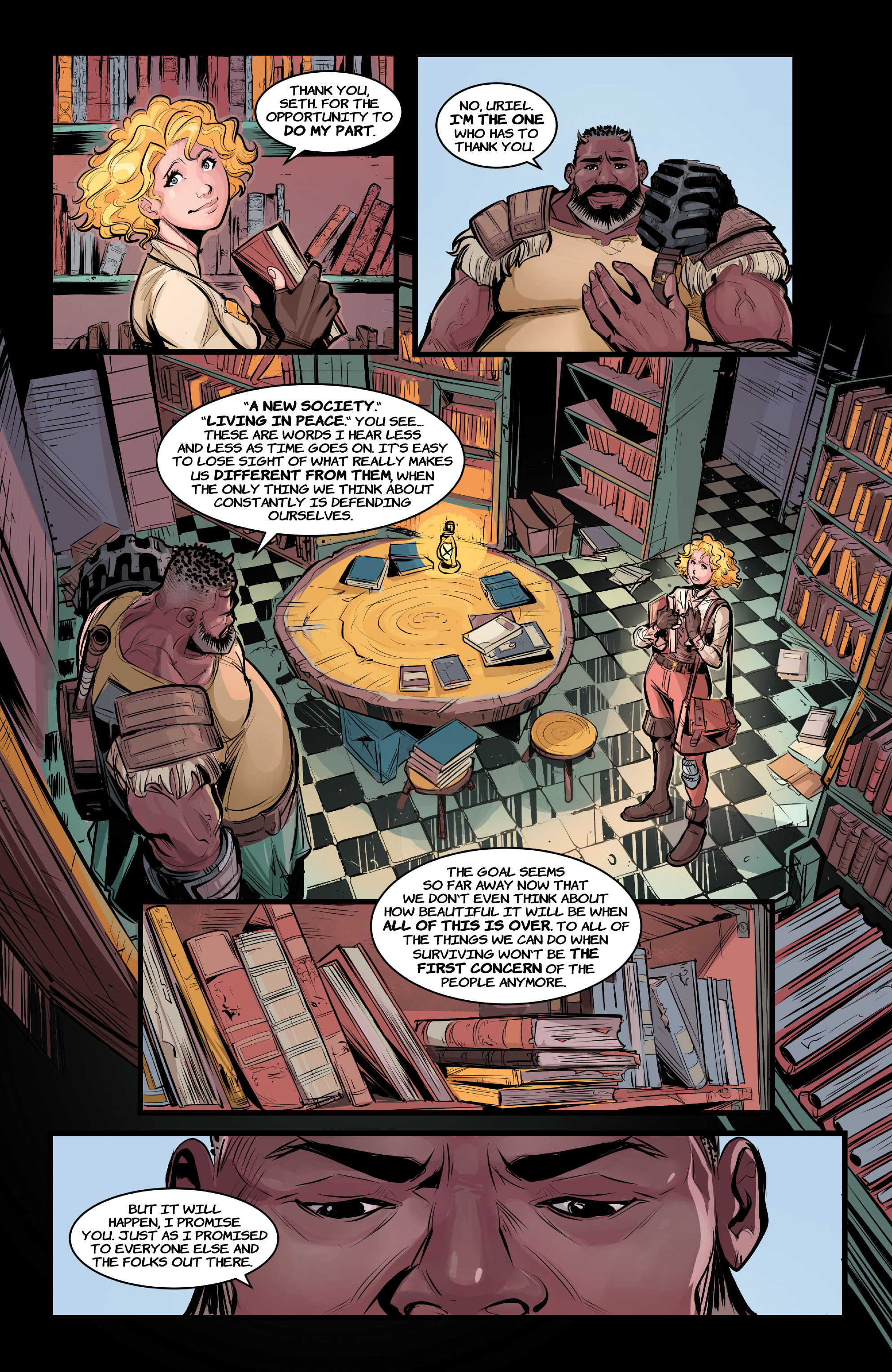 <{ $series->title }} issue 1 - Page 19