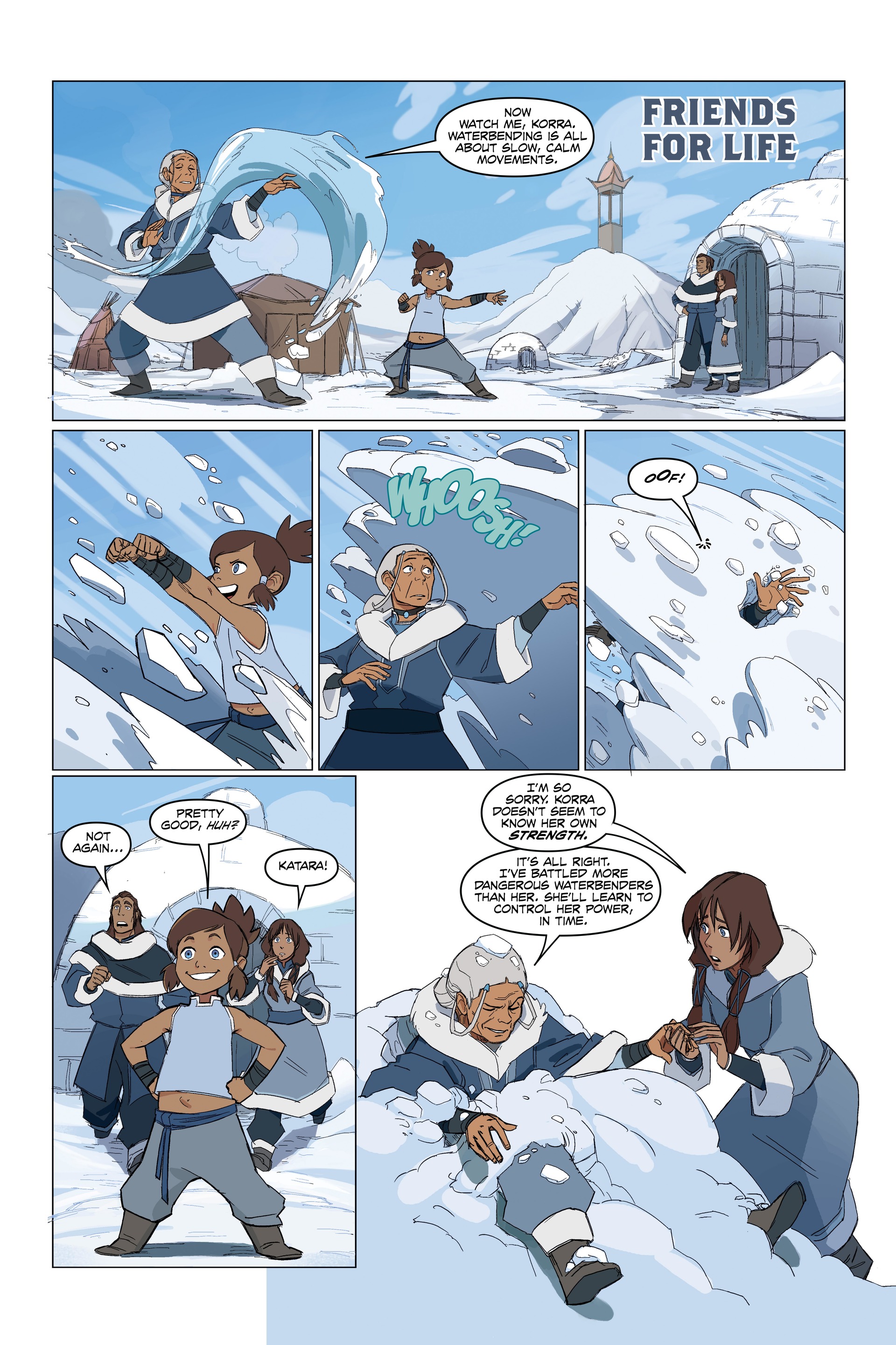 The Legend of Korra: Patterns in Time (2022) issue TP - Page 7