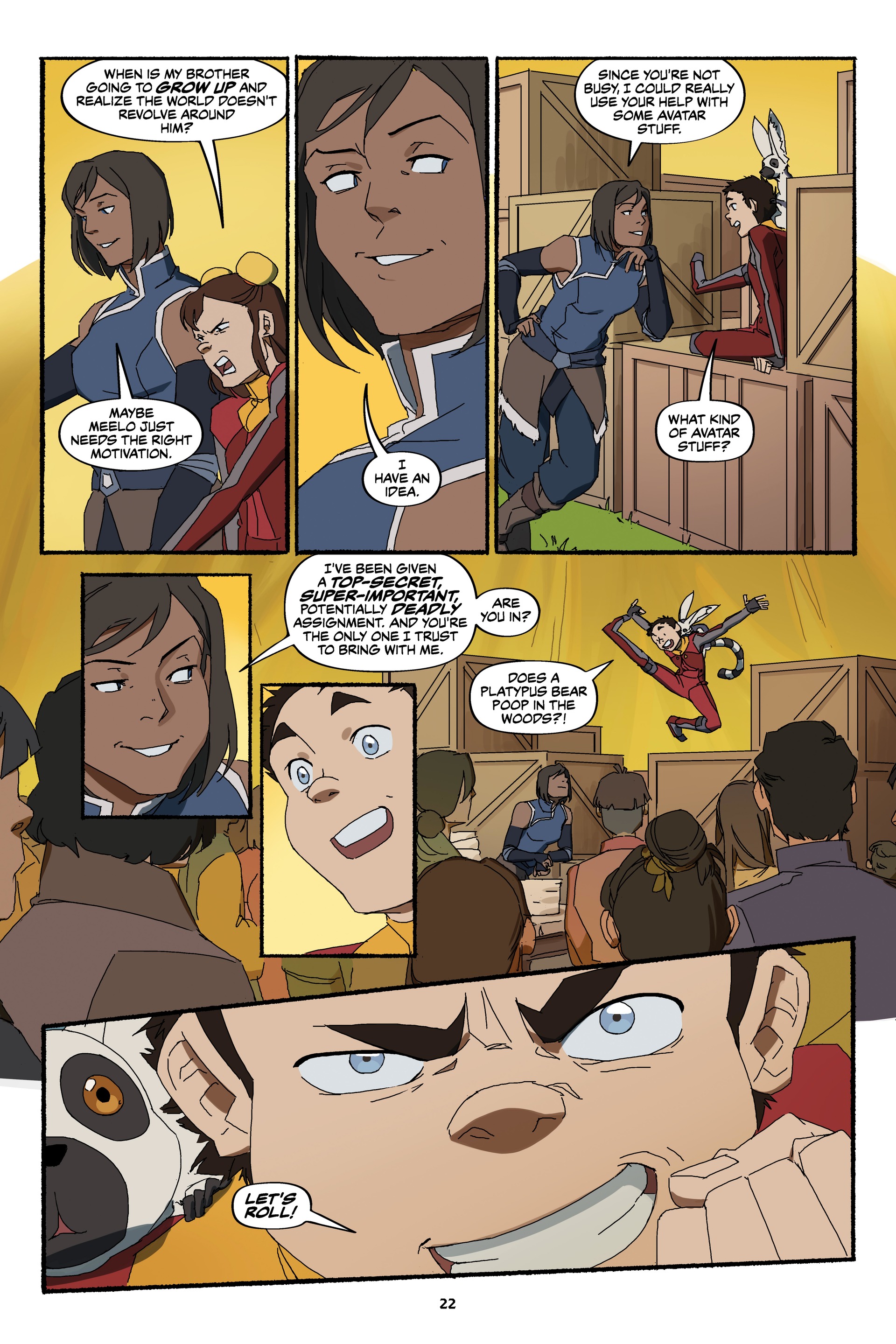 The Legend of Korra: Patterns in Time (2022) issue TP - Page 24