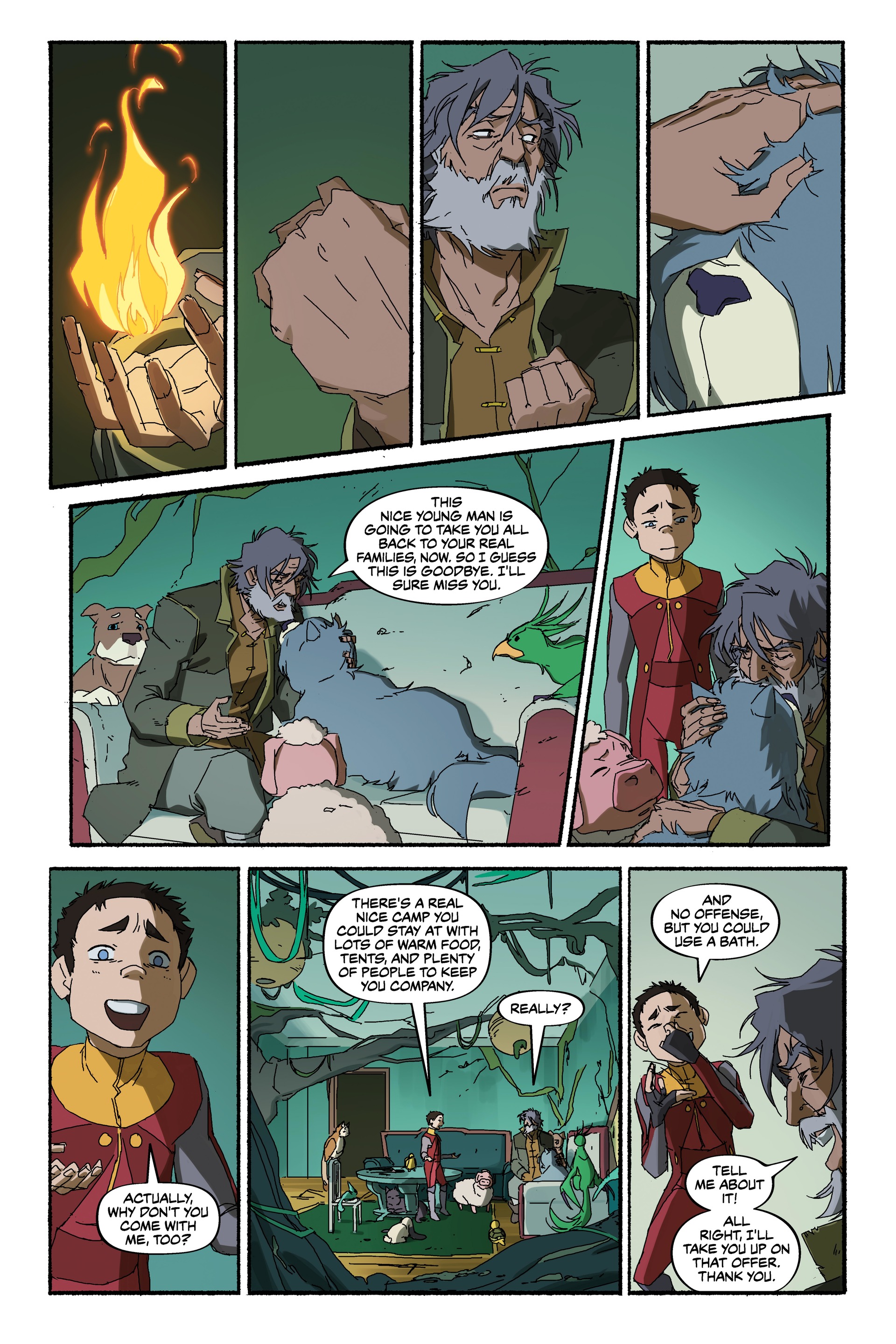 The Legend of Korra: Patterns in Time (2022) issue TP - Page 32