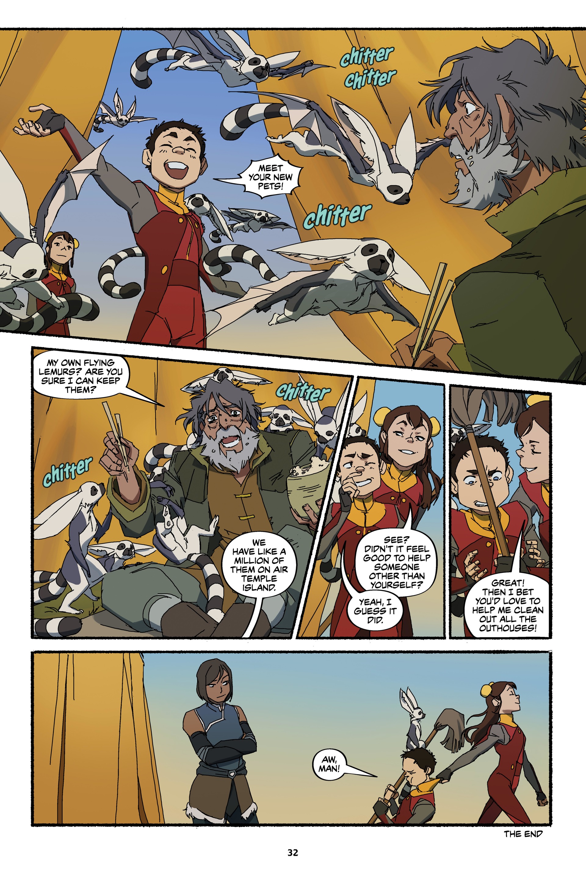 The Legend of Korra: Patterns in Time (2022) issue TP - Page 34