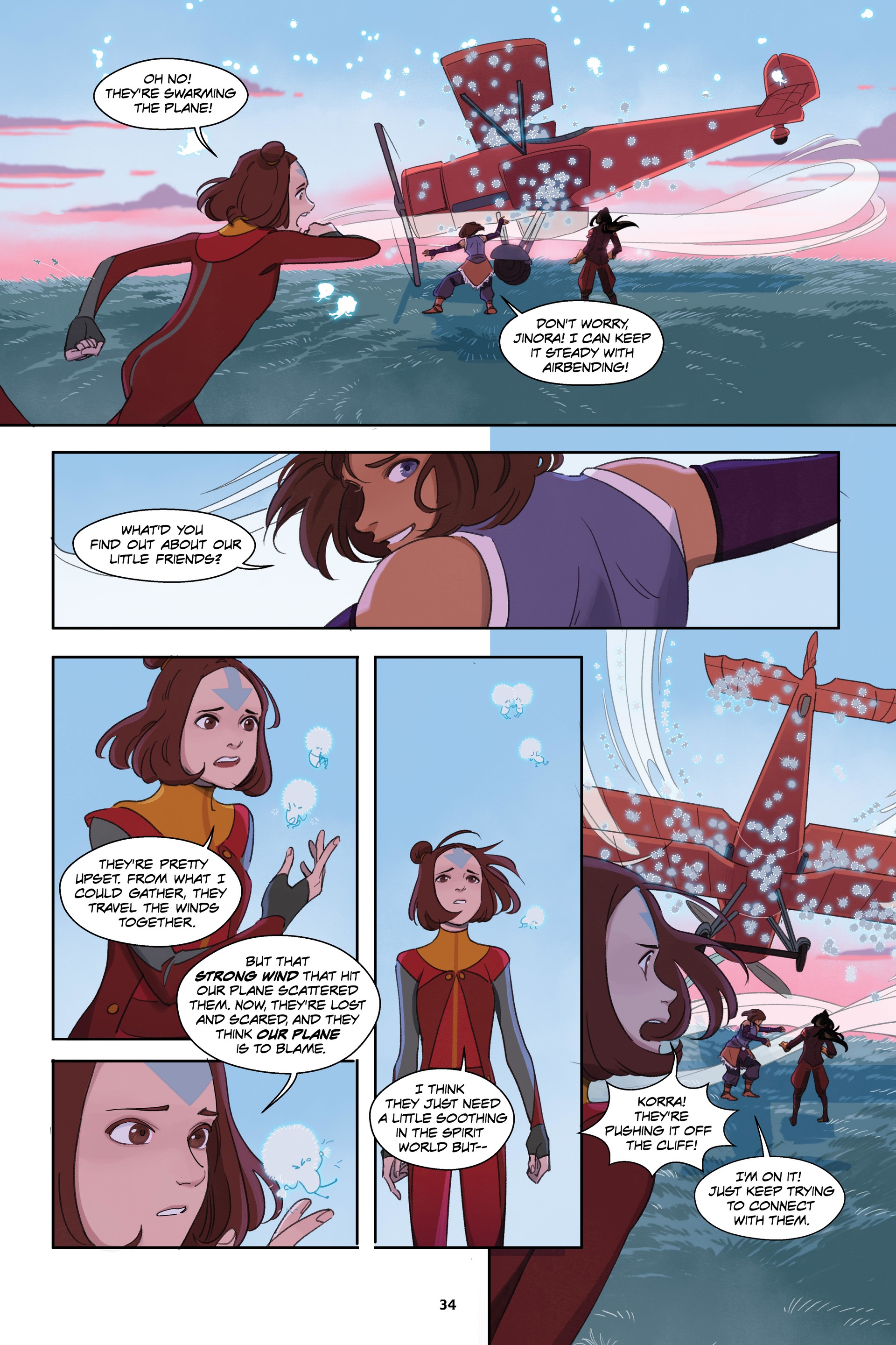 The Legend of Korra: Patterns in Time (2022) issue TP - Page 36