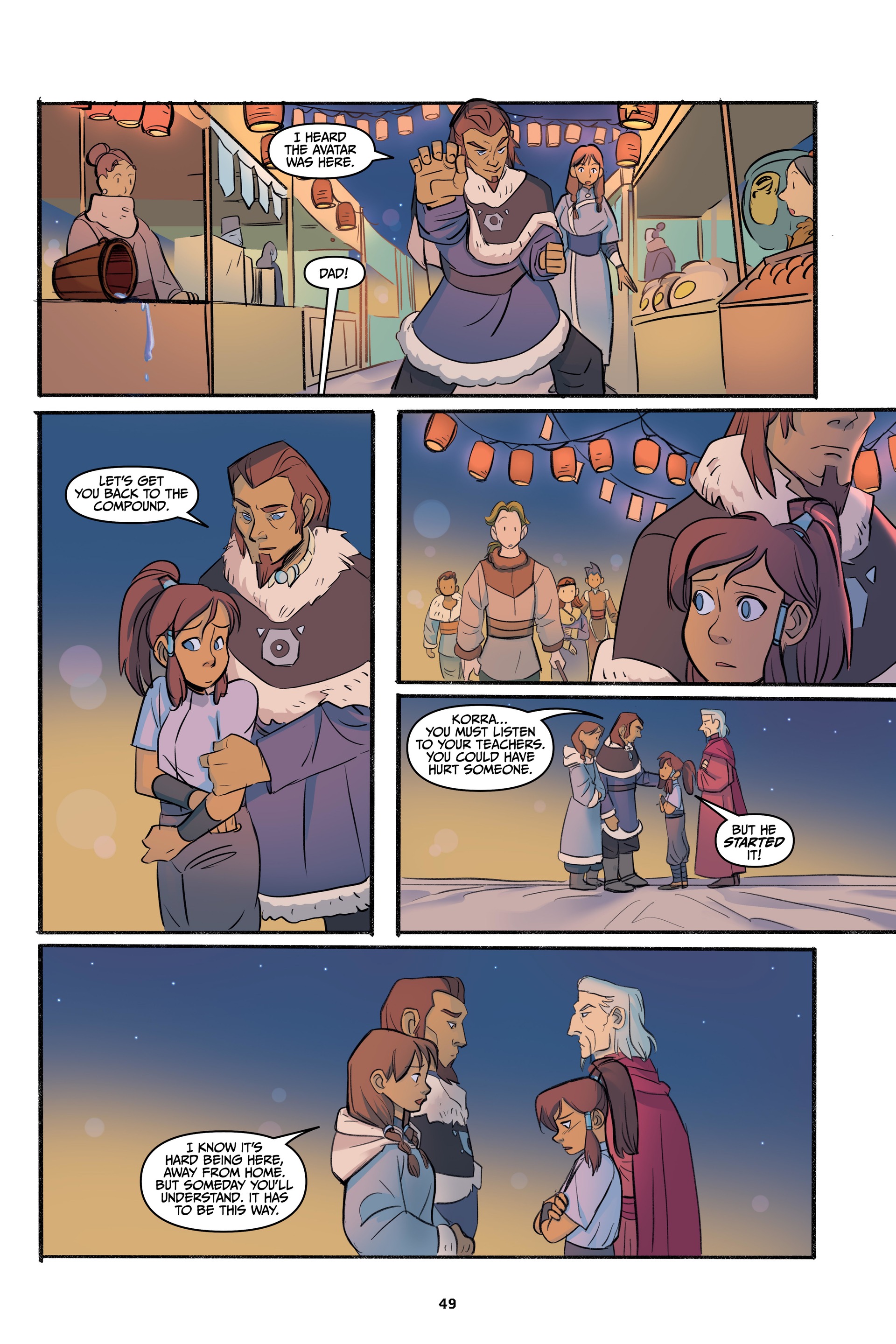 The Legend of Korra: Patterns in Time (2022) issue TP - Page 51