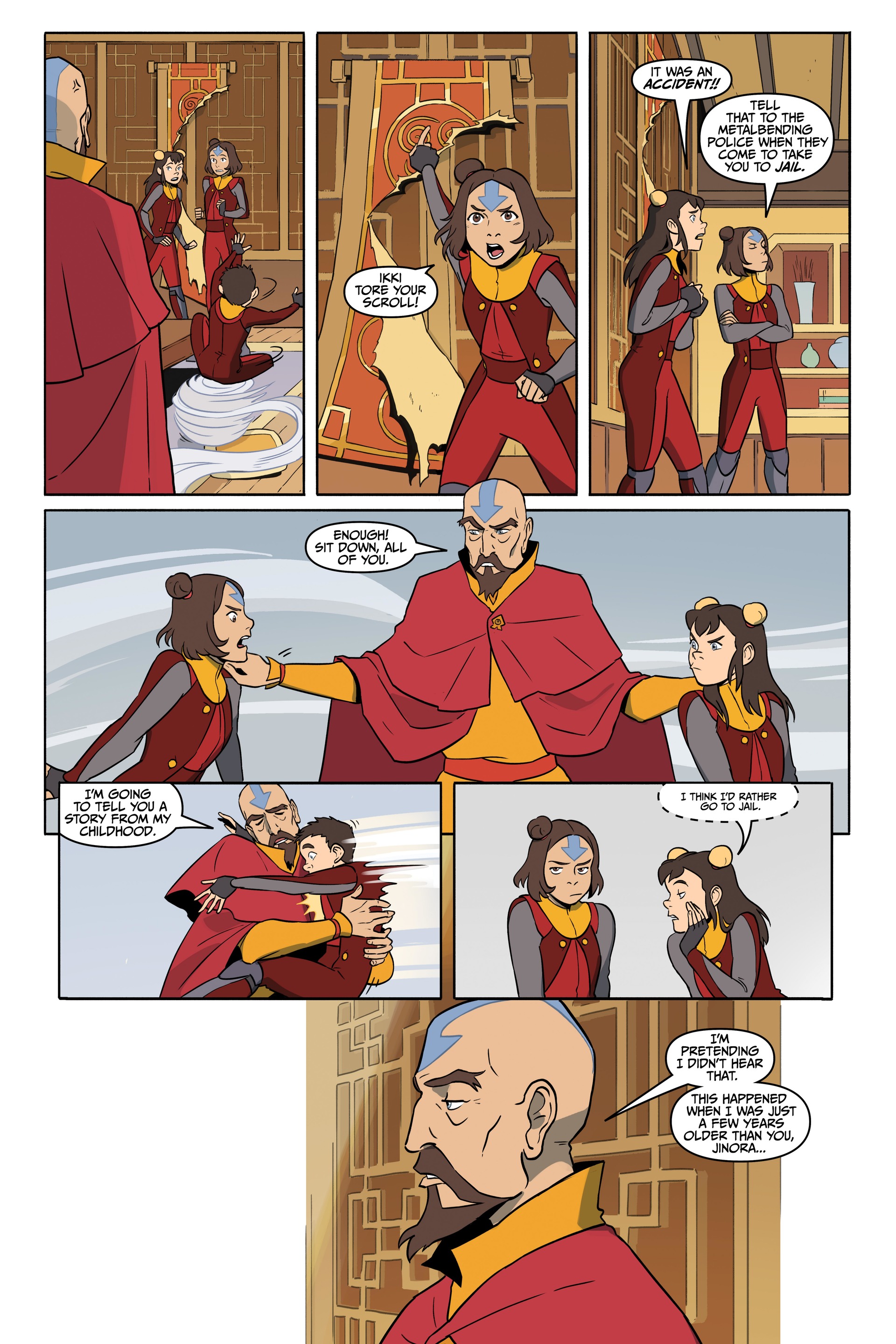 The Legend of Korra: Patterns in Time (2022) issue TP - Page 54