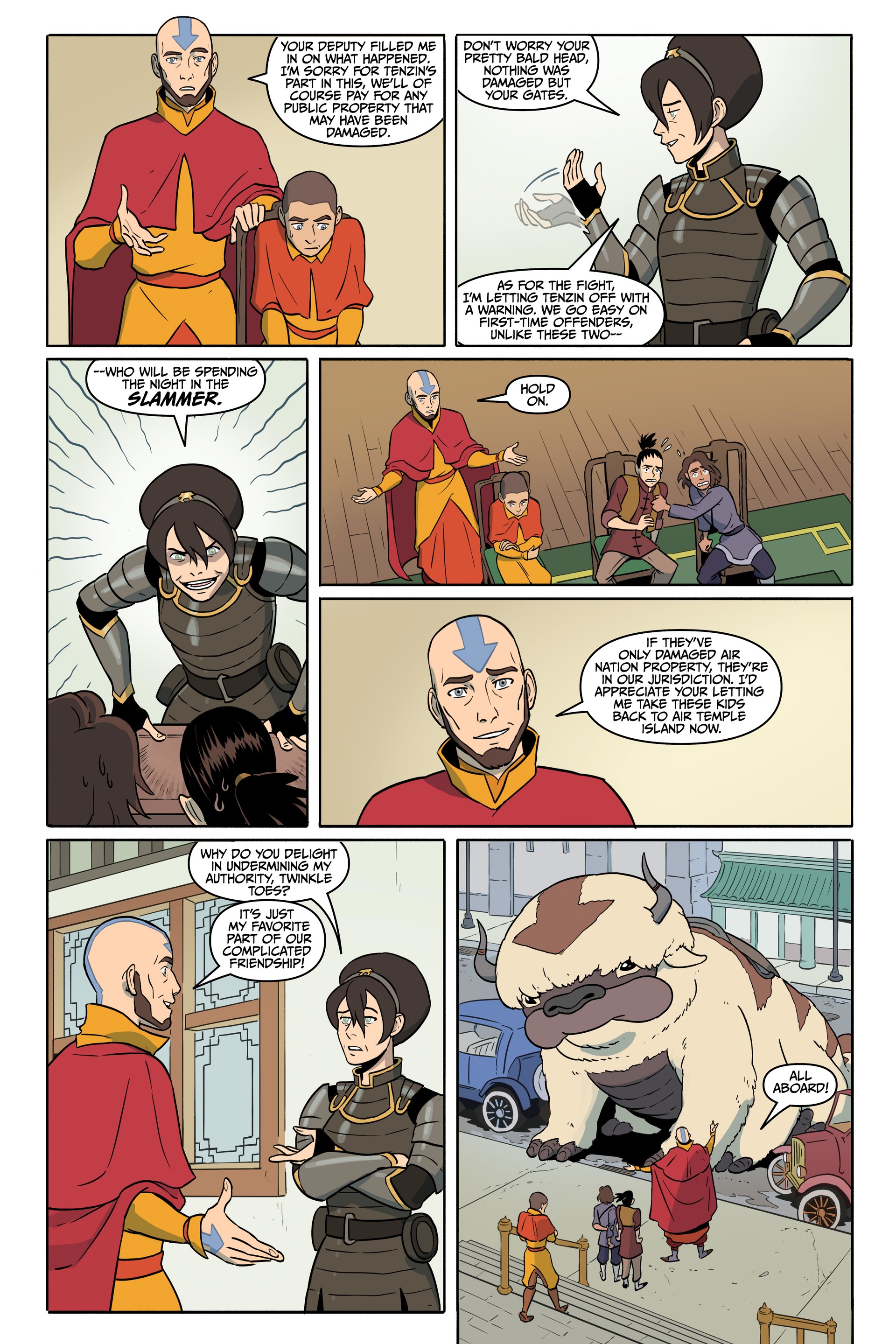 The Legend of Korra Patterns in Time (2022) Chapter TP Page 2