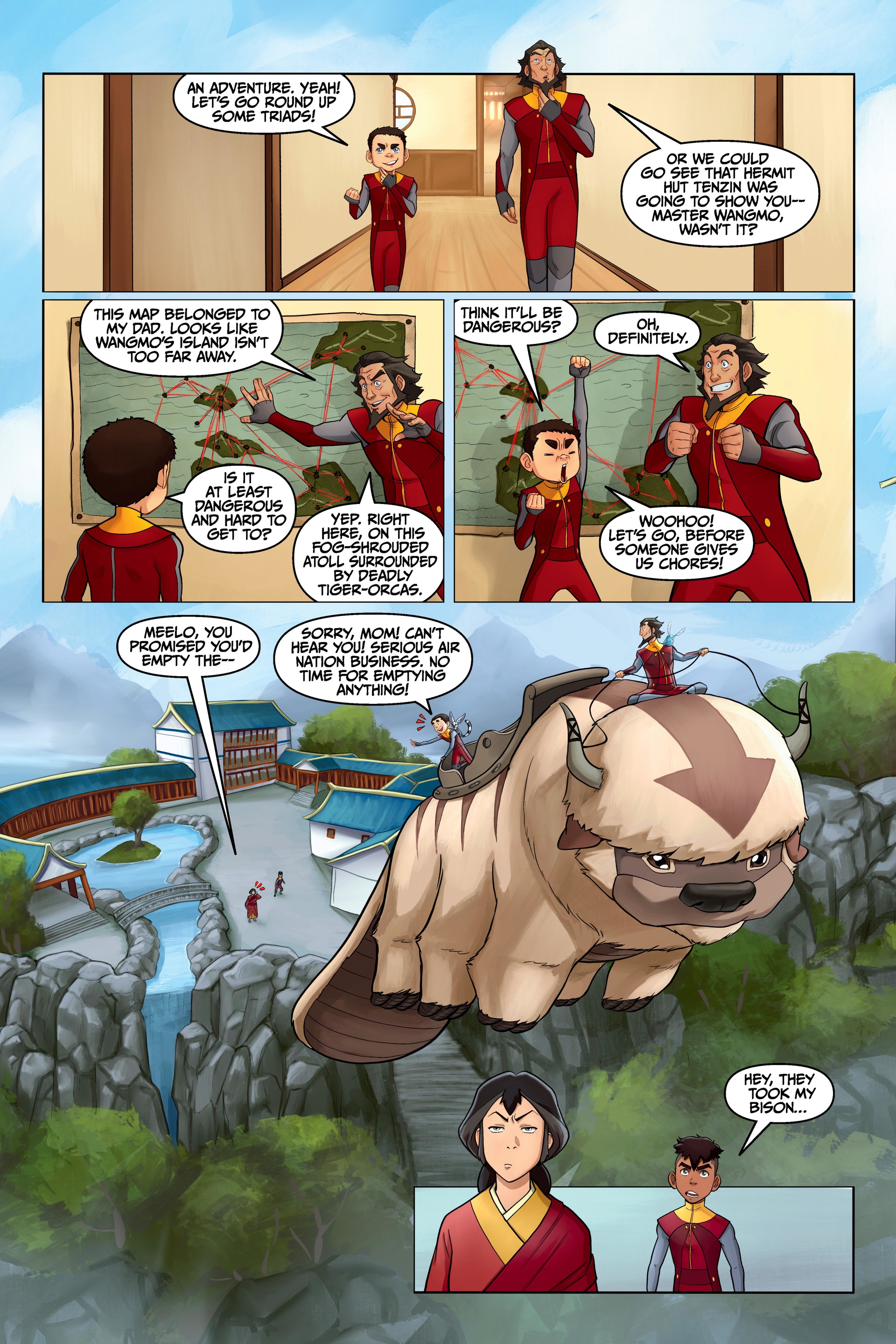 The Legend of Korra: Patterns in Time (2022) issue TP - Page 65