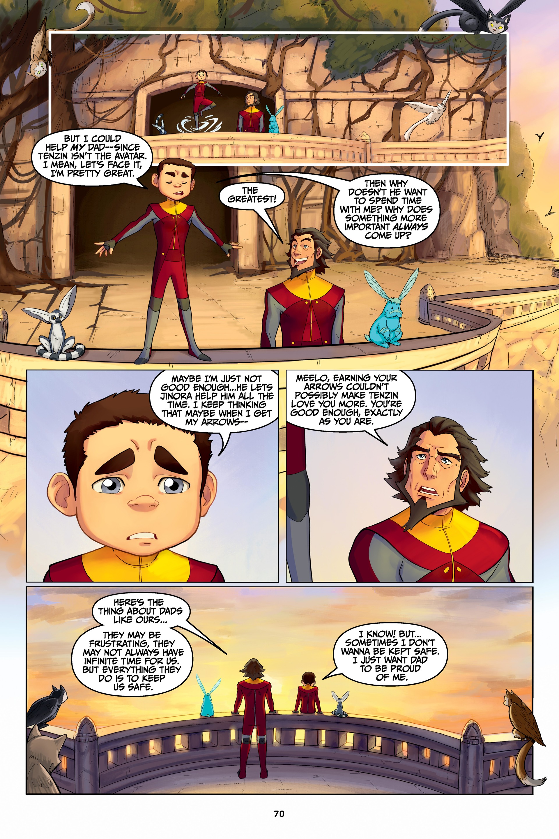 The Legend of Korra: Patterns in Time (2022) issue TP - Page 72