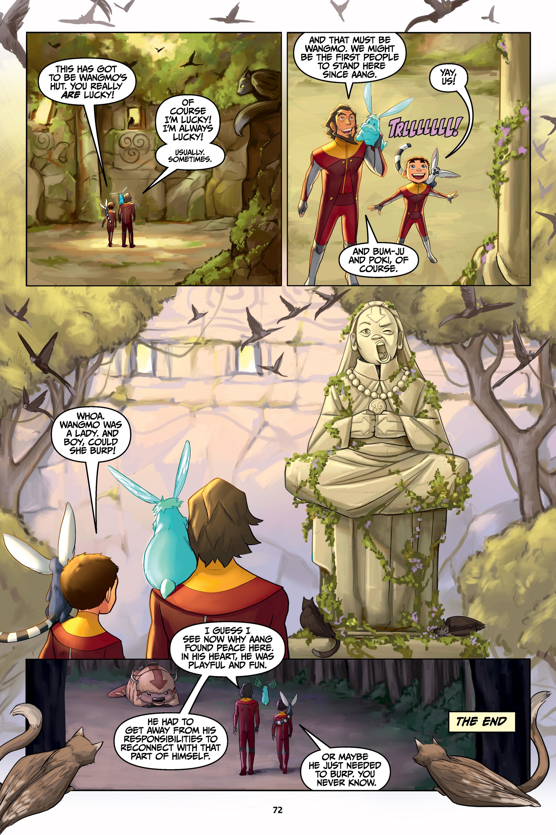 The Legend of Korra: Patterns in Time (2022) issue TP - Page 74