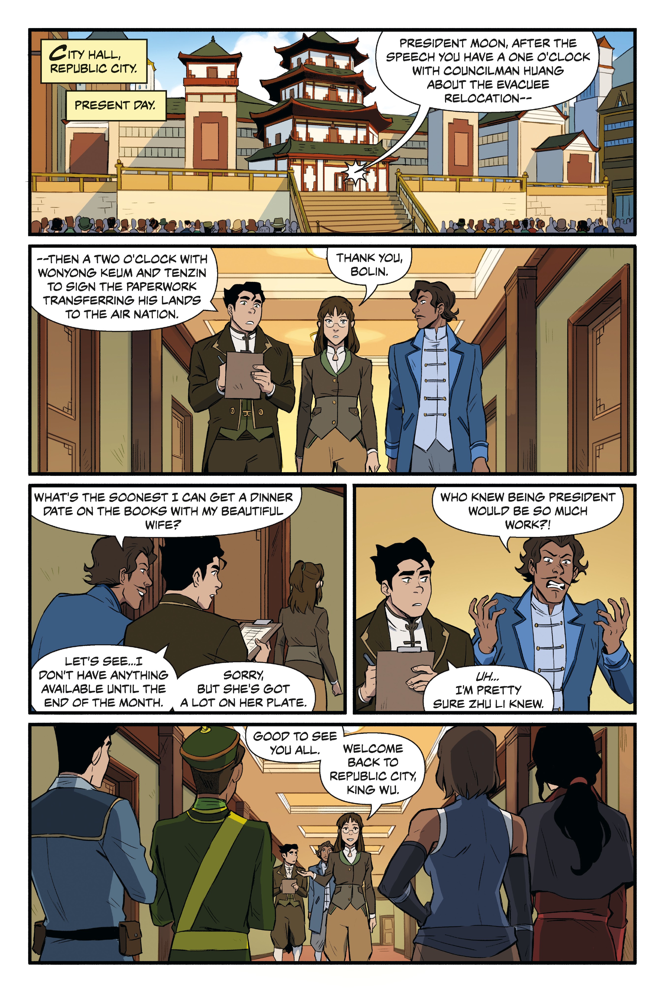 The Legend of Korra: Ruins of the Empire (2019-) issue 1 - Page 11