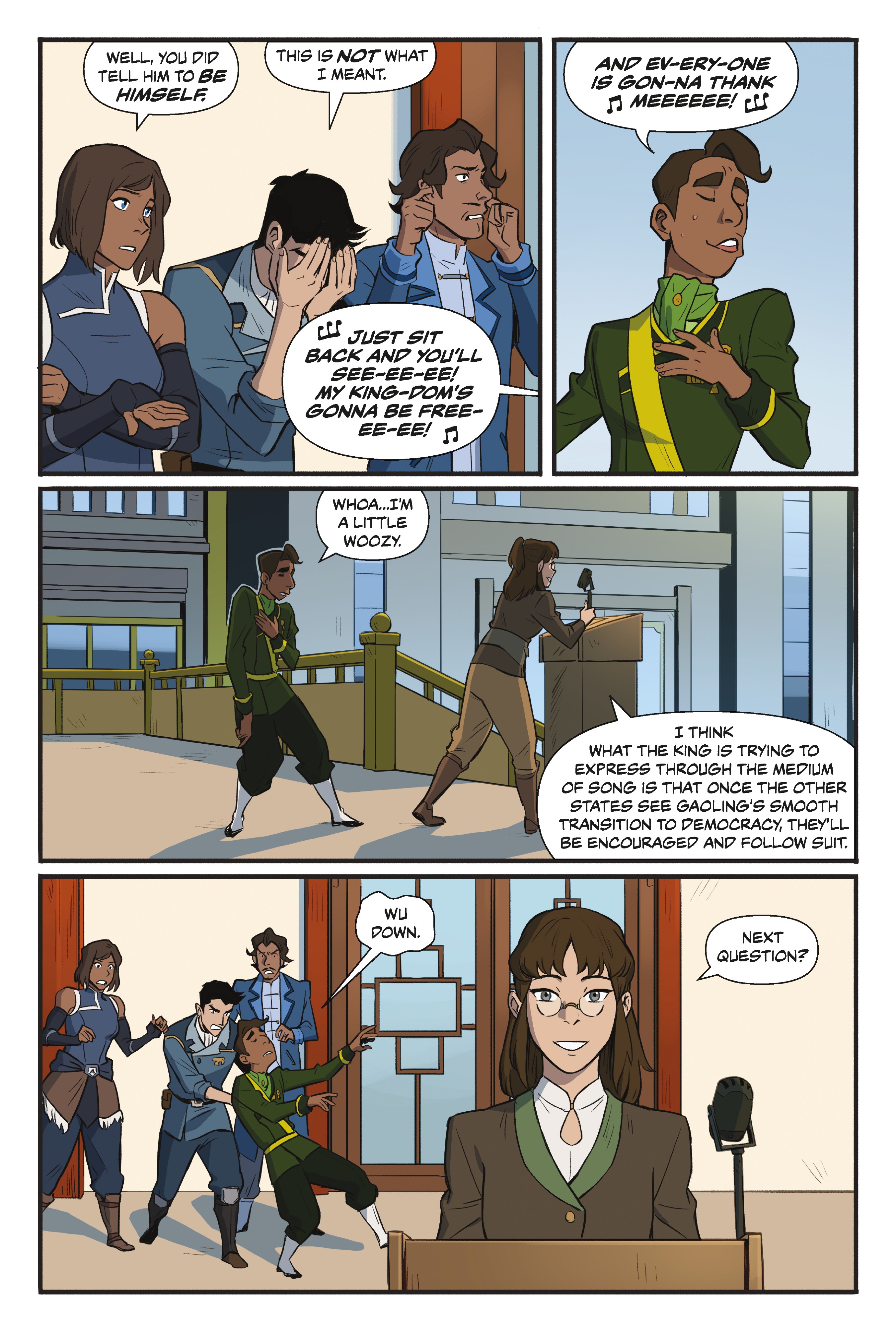 The Legend of Korra: Ruins of the Empire (2019-) issue 1 - Page 16