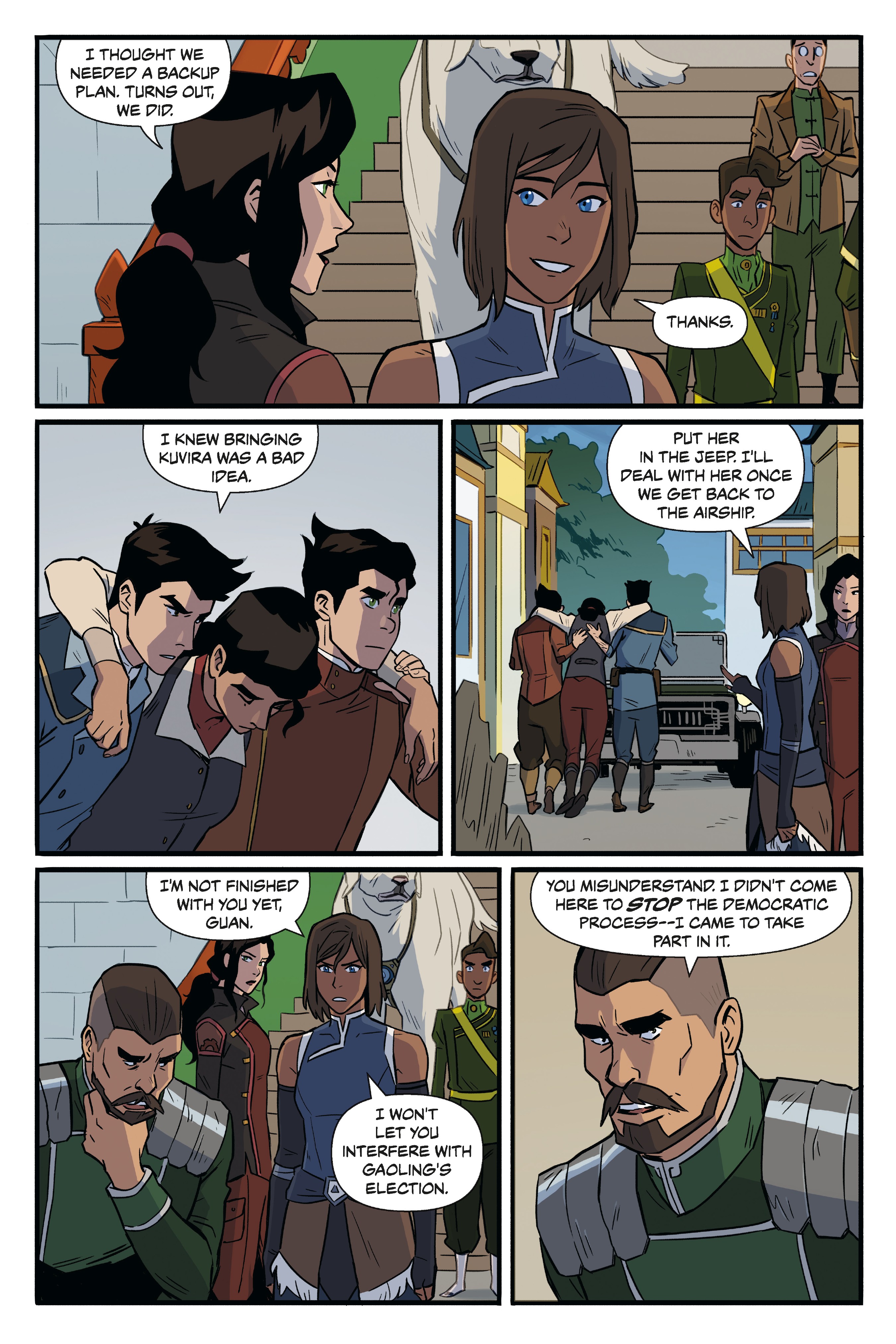 The Legend of Korra: Ruins of the Empire (2019-) issue 1 - Page 68