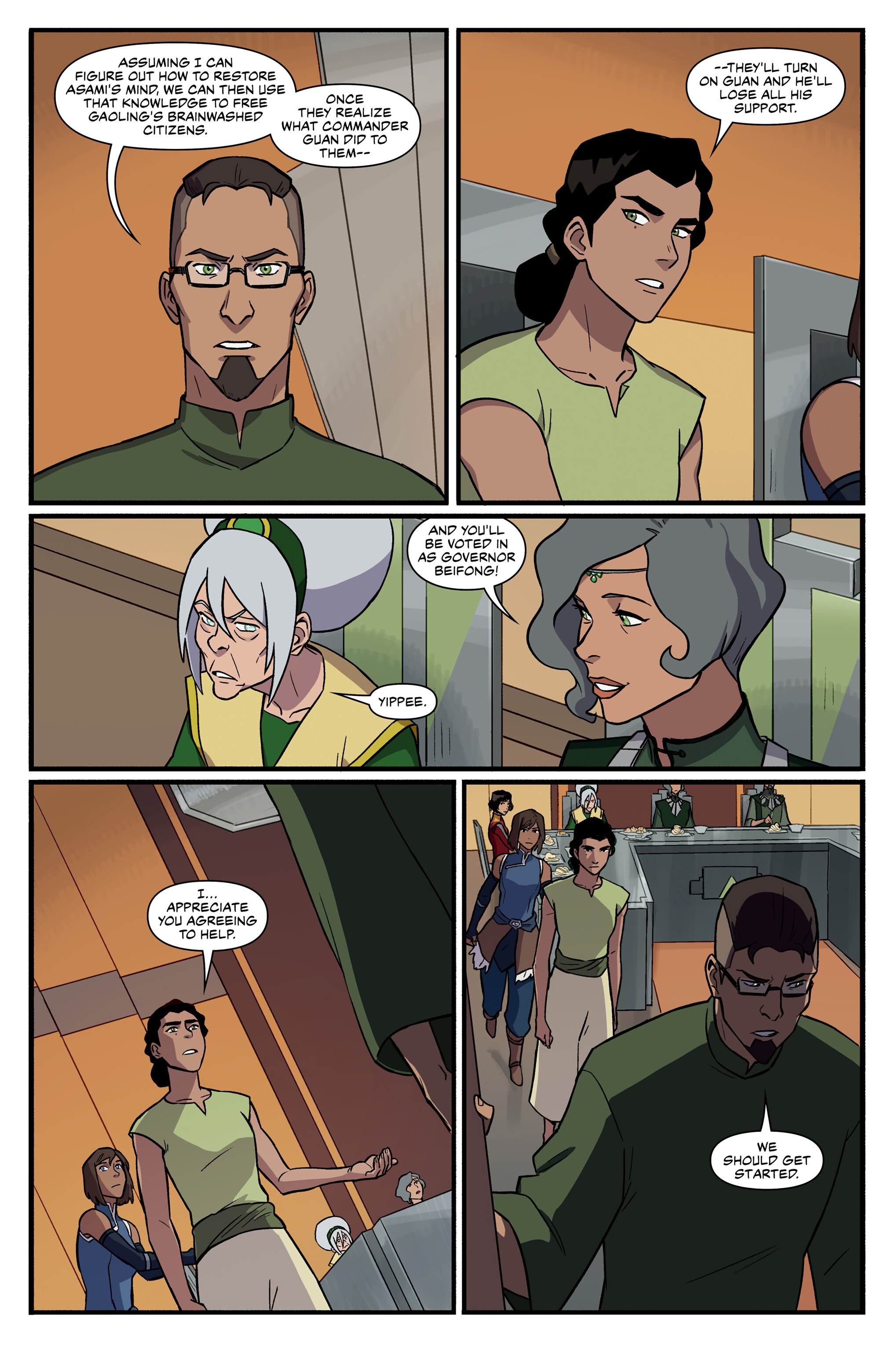 The Legend of Korra: Ruins of the Empire (2019-) issue 3 - Page 18