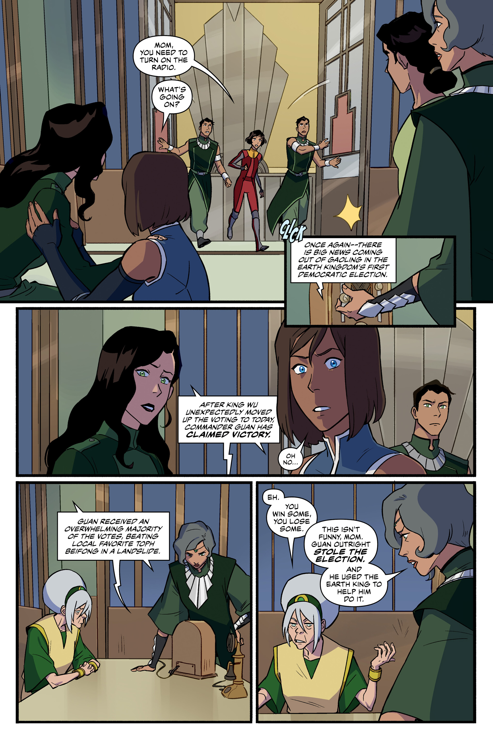 The Legend of Korra: Ruins of the Empire (2019-) issue 3 - Page 32