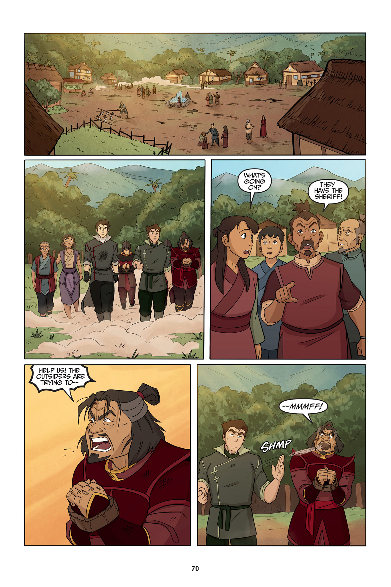 The Legend of Korra: The Mystery of Penquan Island (2025): Chapter 1 - Page 72