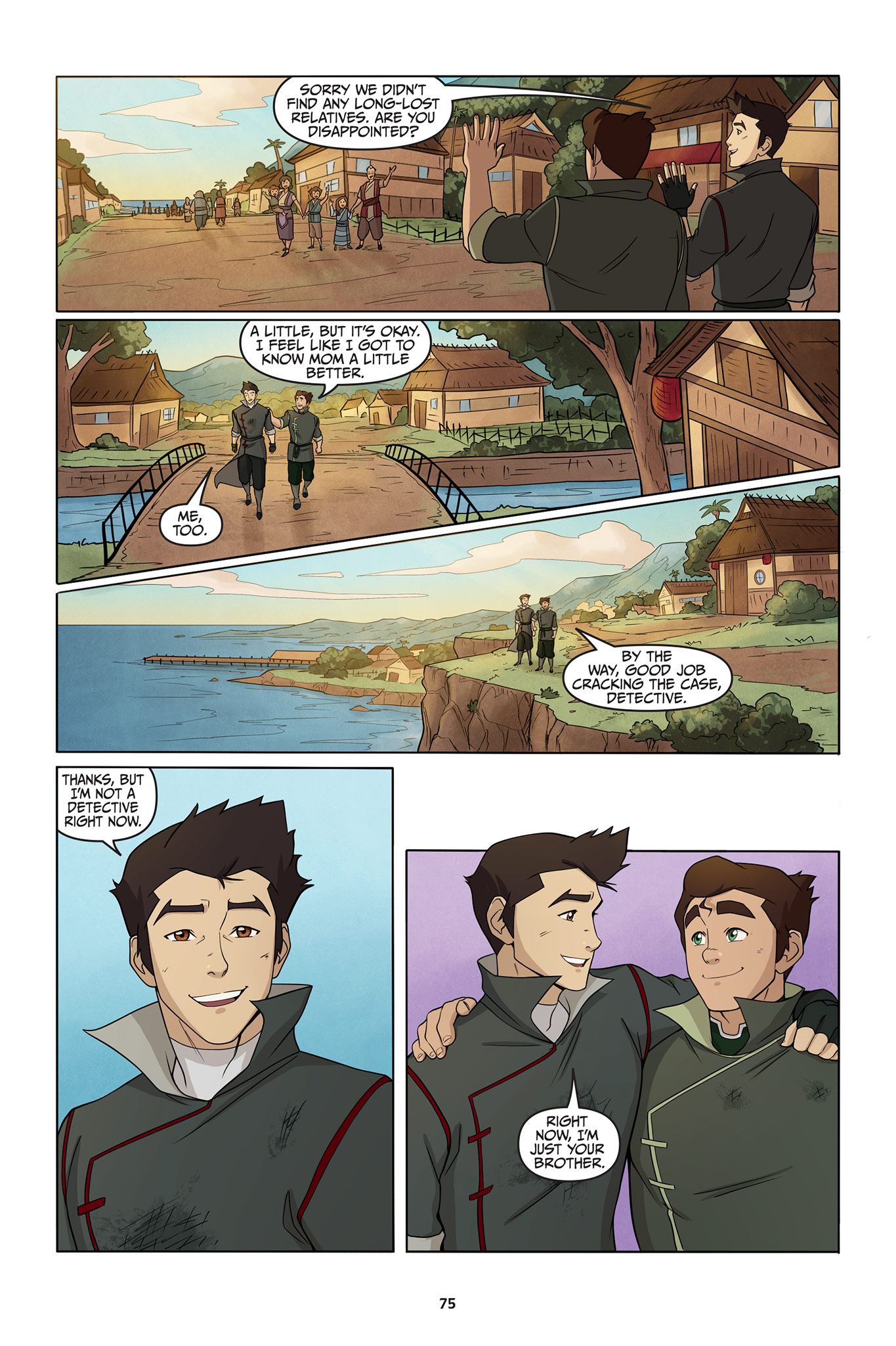 The Legend of Korra: The Mystery of Penquan Island (2025): Chapter 1 - Page 77