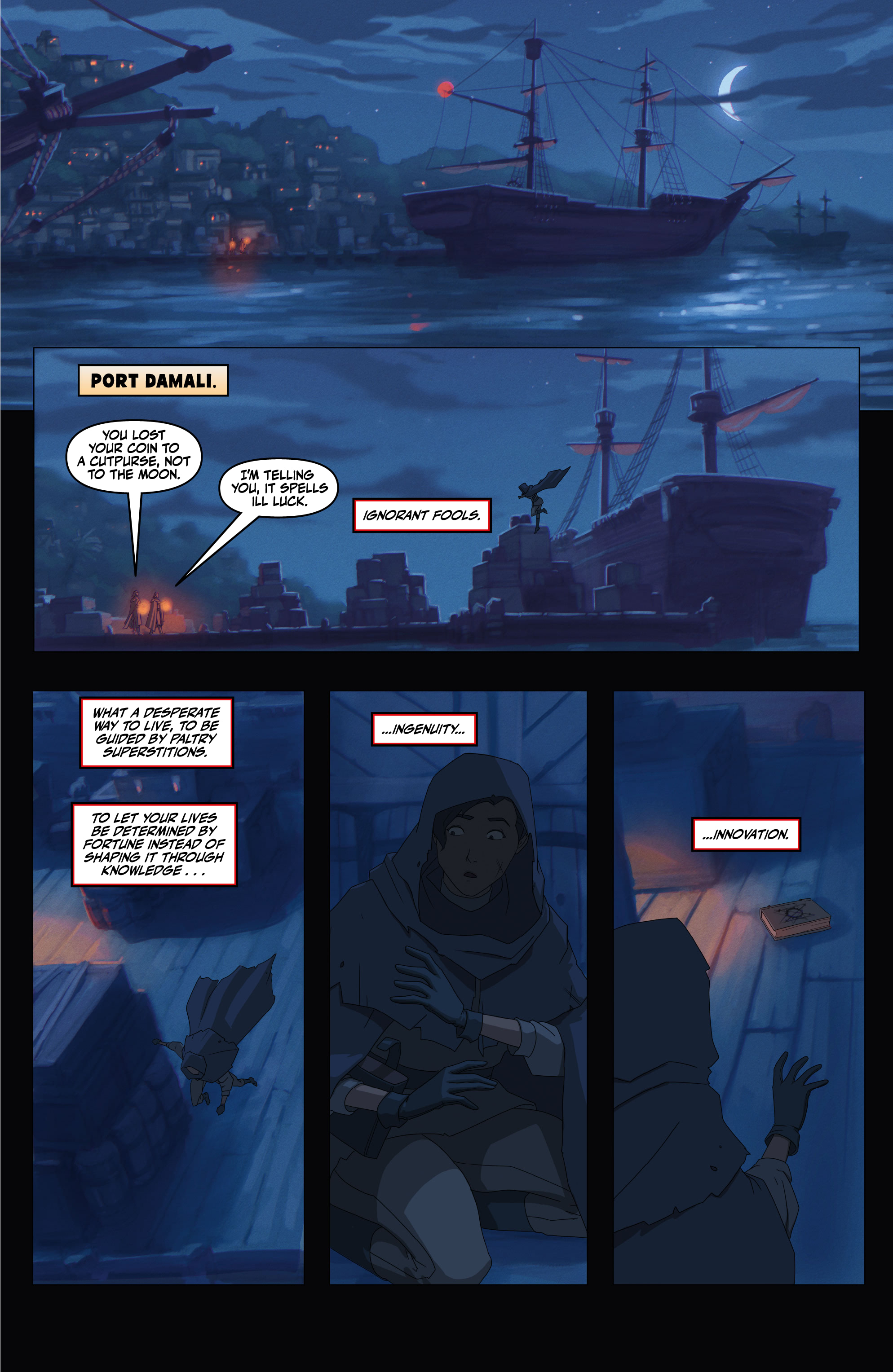 The Legend Of Vox Machina: Whitestone Chronicles -- Ripley (2023-): Chapter Preview - Page 3