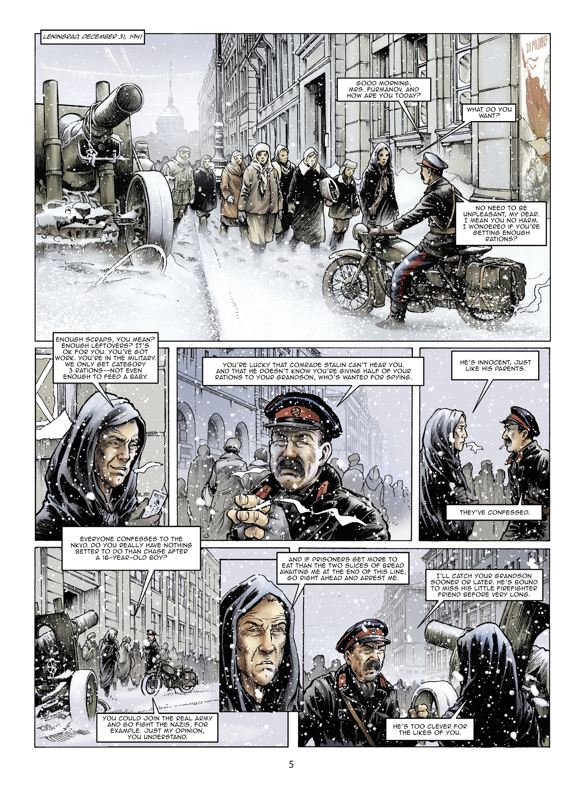 The Lions of Leningrad (2019-): Chapter 2 - Page 5
