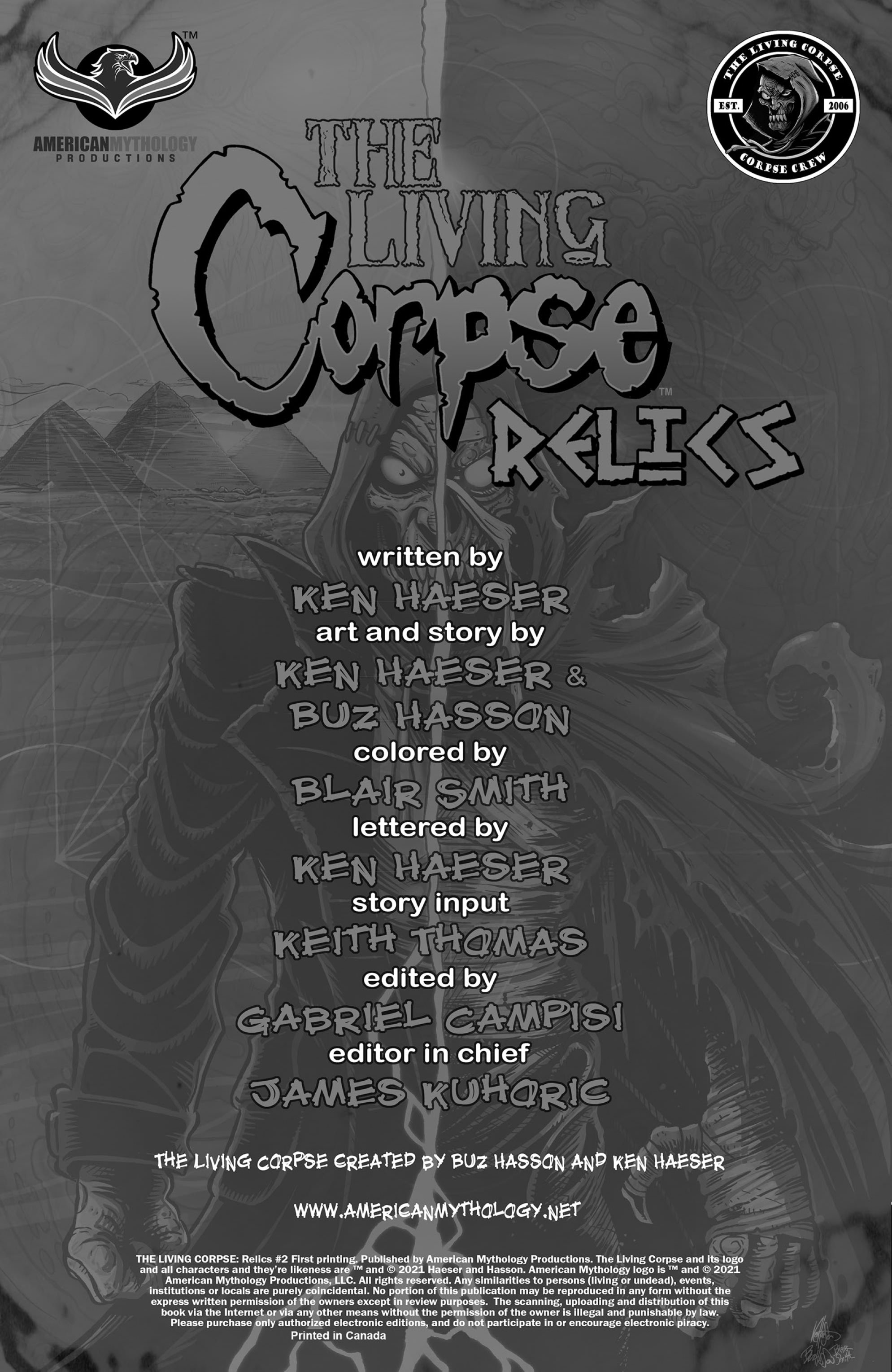 The Living Corpse Relics (2021-): Chapter 2 - Page 2