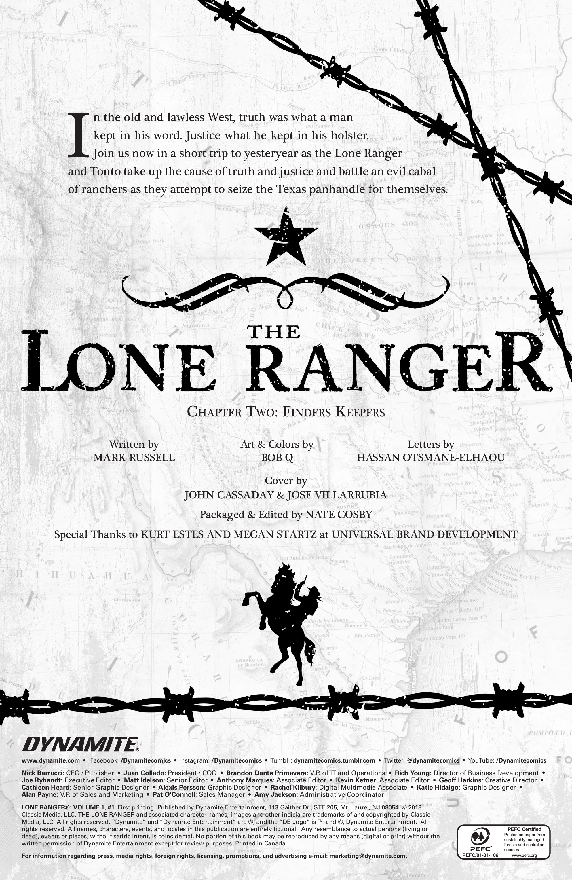The Lone Ranger Vol. 3 (2018-): Chapter 2 - Page 2
