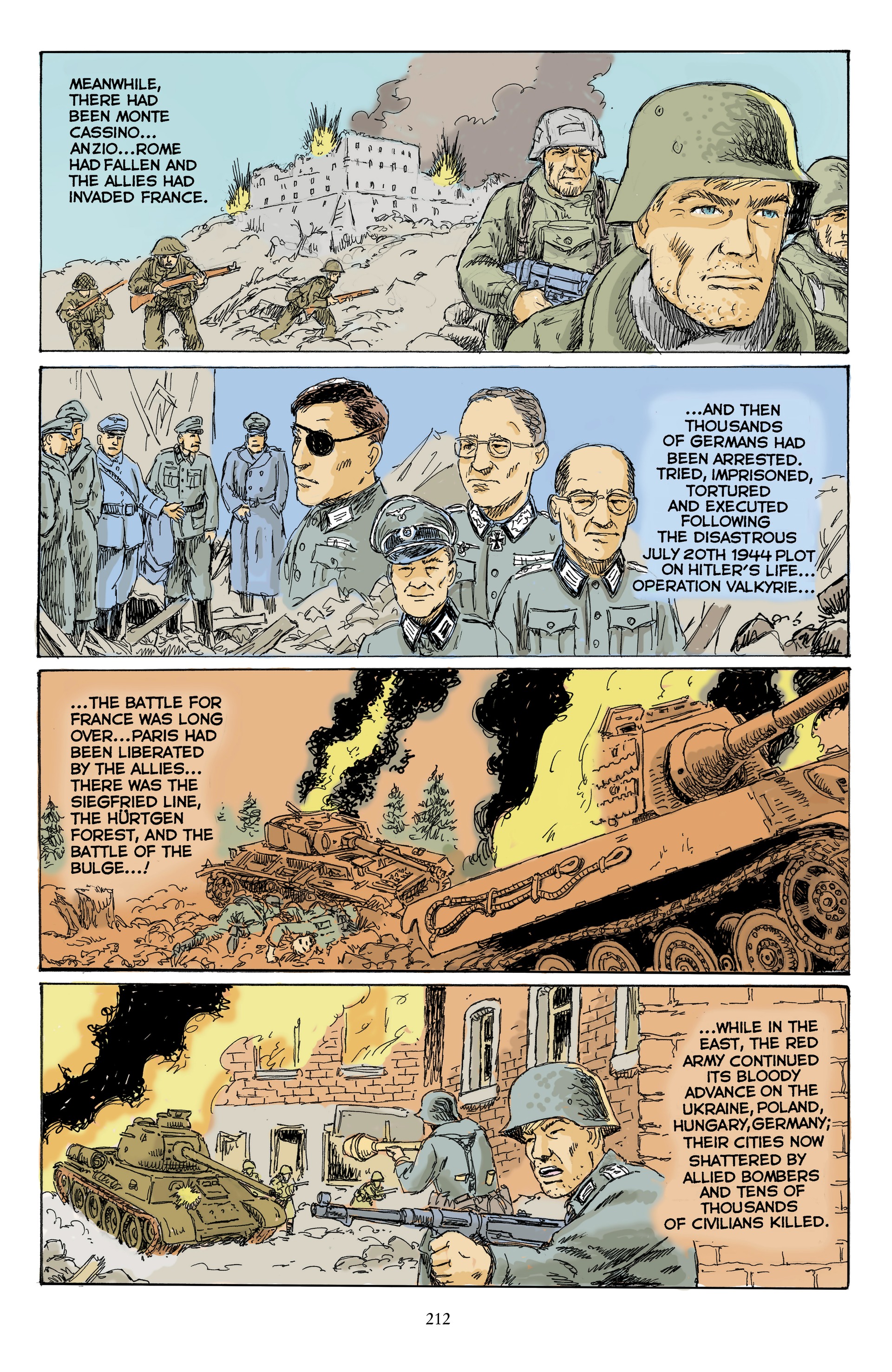 The Lonely War of Capt. Willy Schultz (2023) issue HC - Page 214