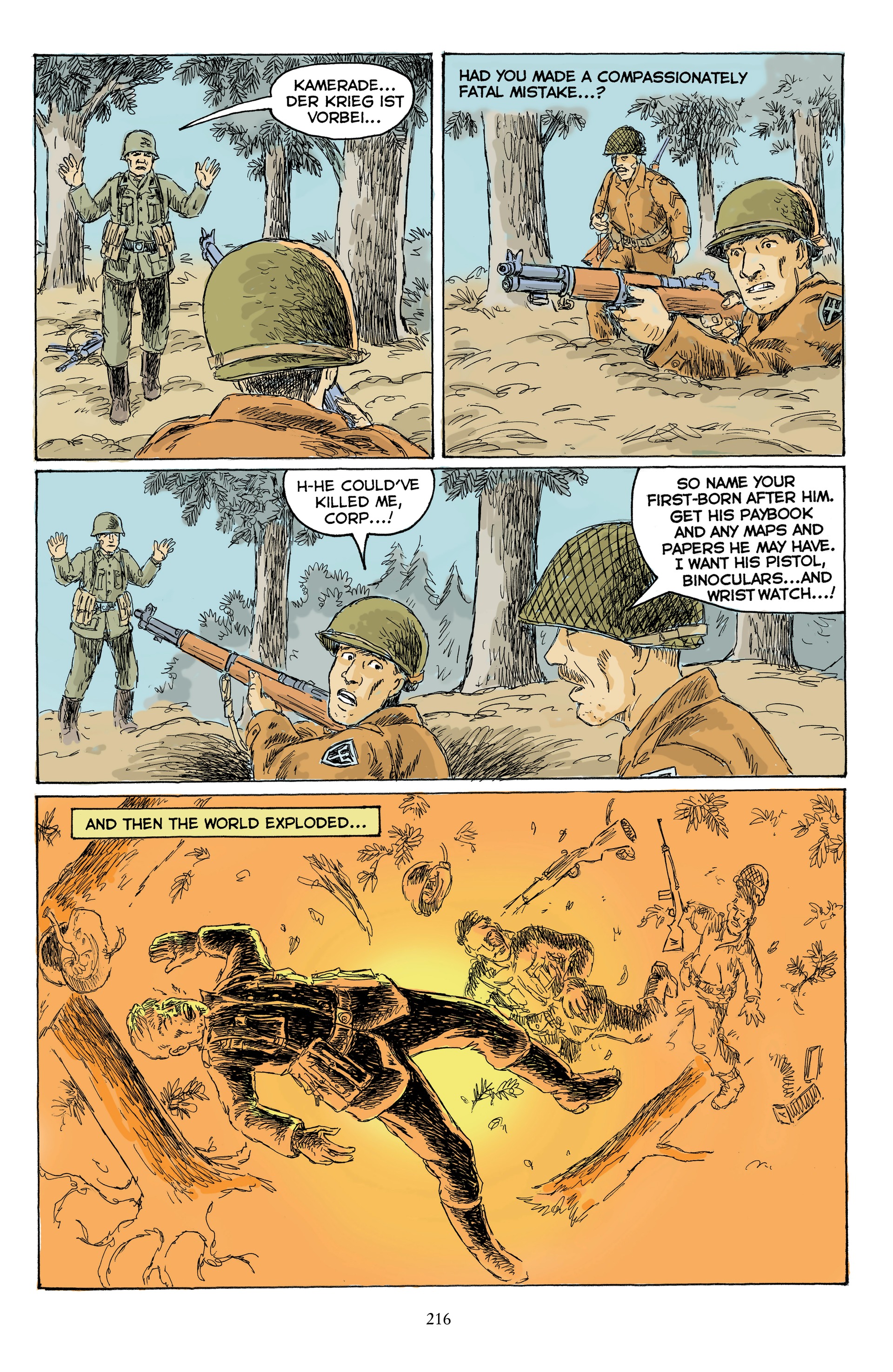 The Lonely War of Capt. Willy Schultz (2023) issue HC - Page 218