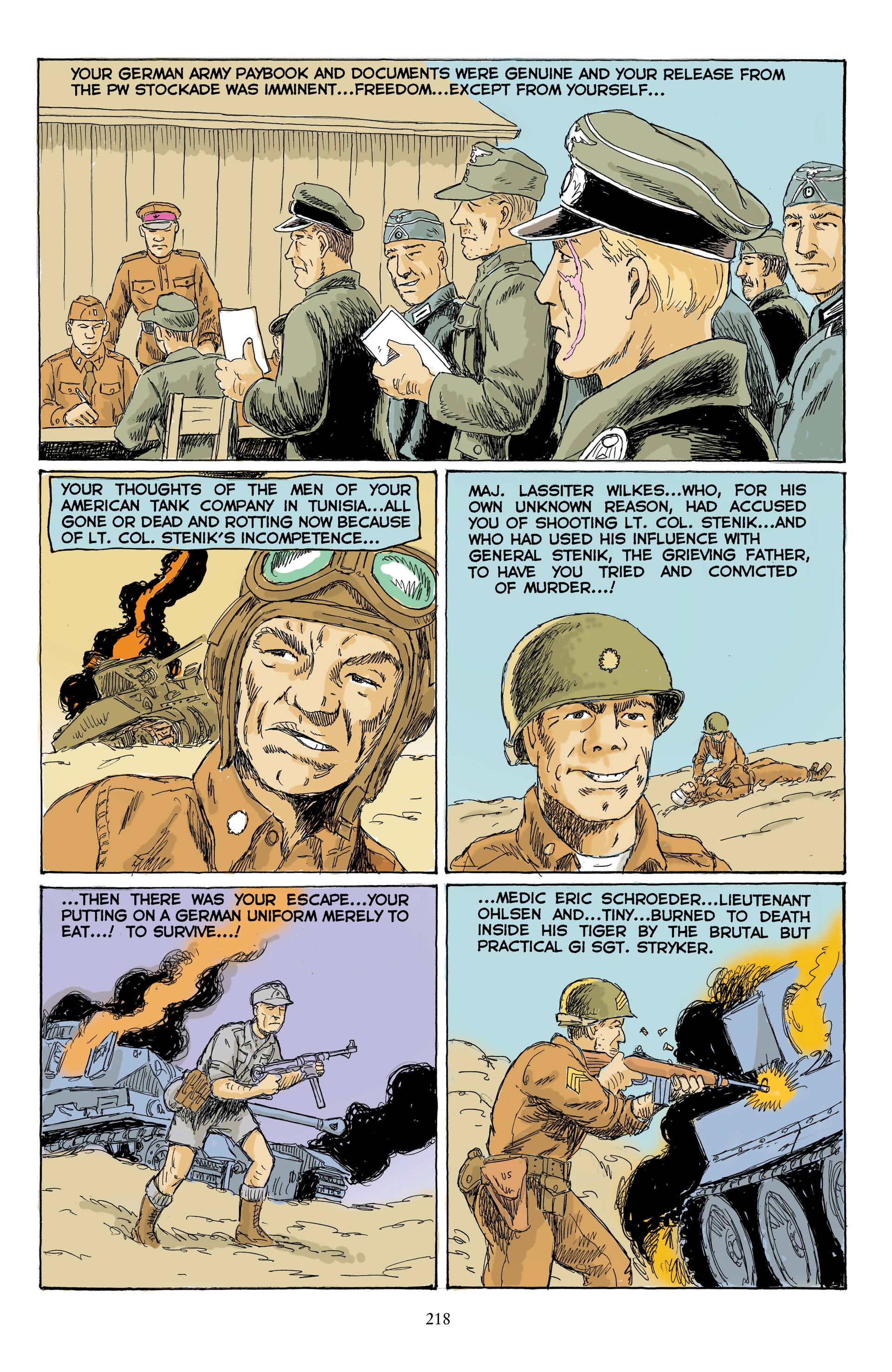 The Lonely War of Capt. Willy Schultz (2023) issue HC - Page 220