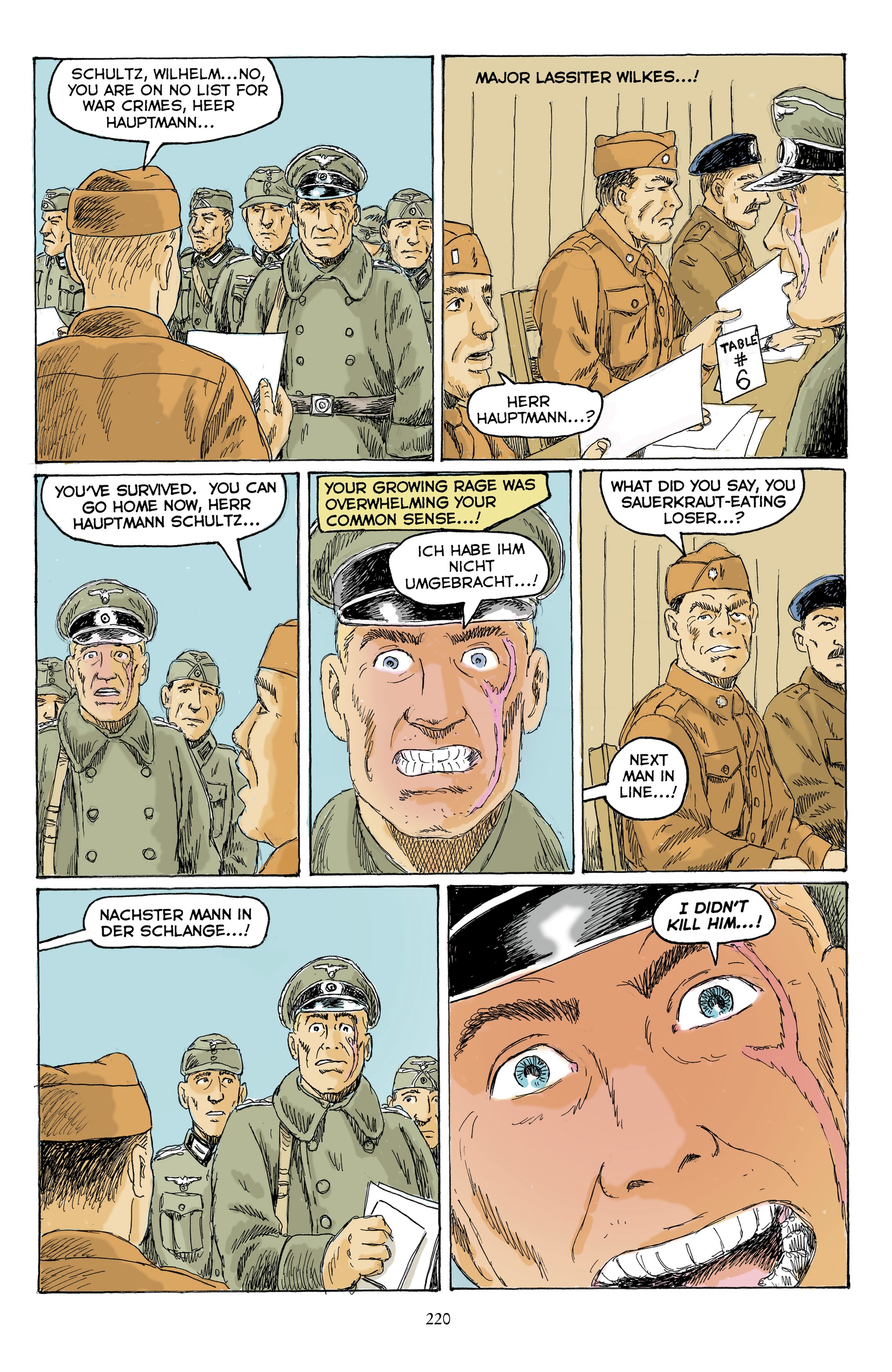 The Lonely War of Capt. Willy Schultz (2023) issue HC - Page 222