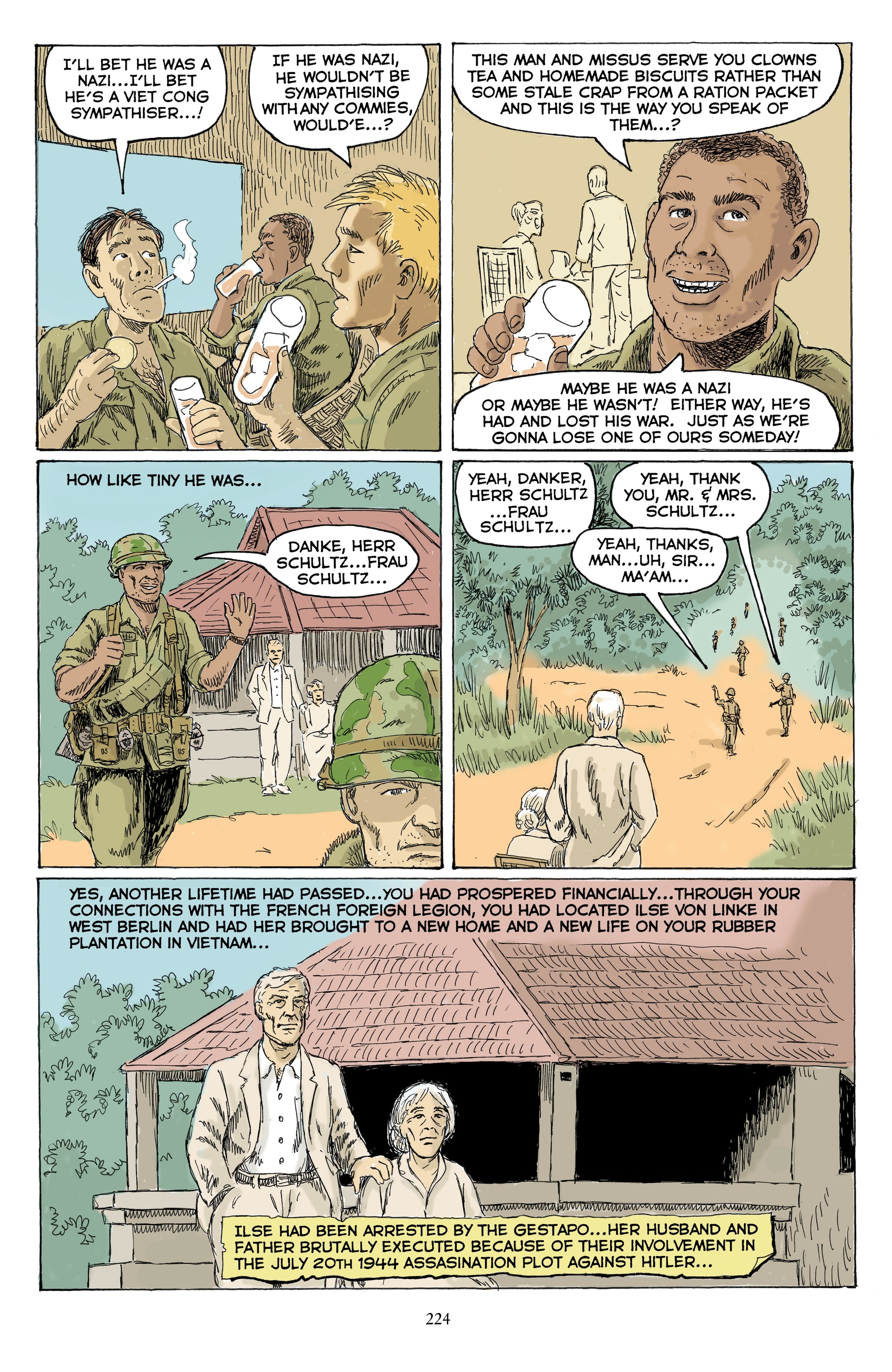 The Lonely War of Capt. Willy Schultz (2023) issue HC - Page 226