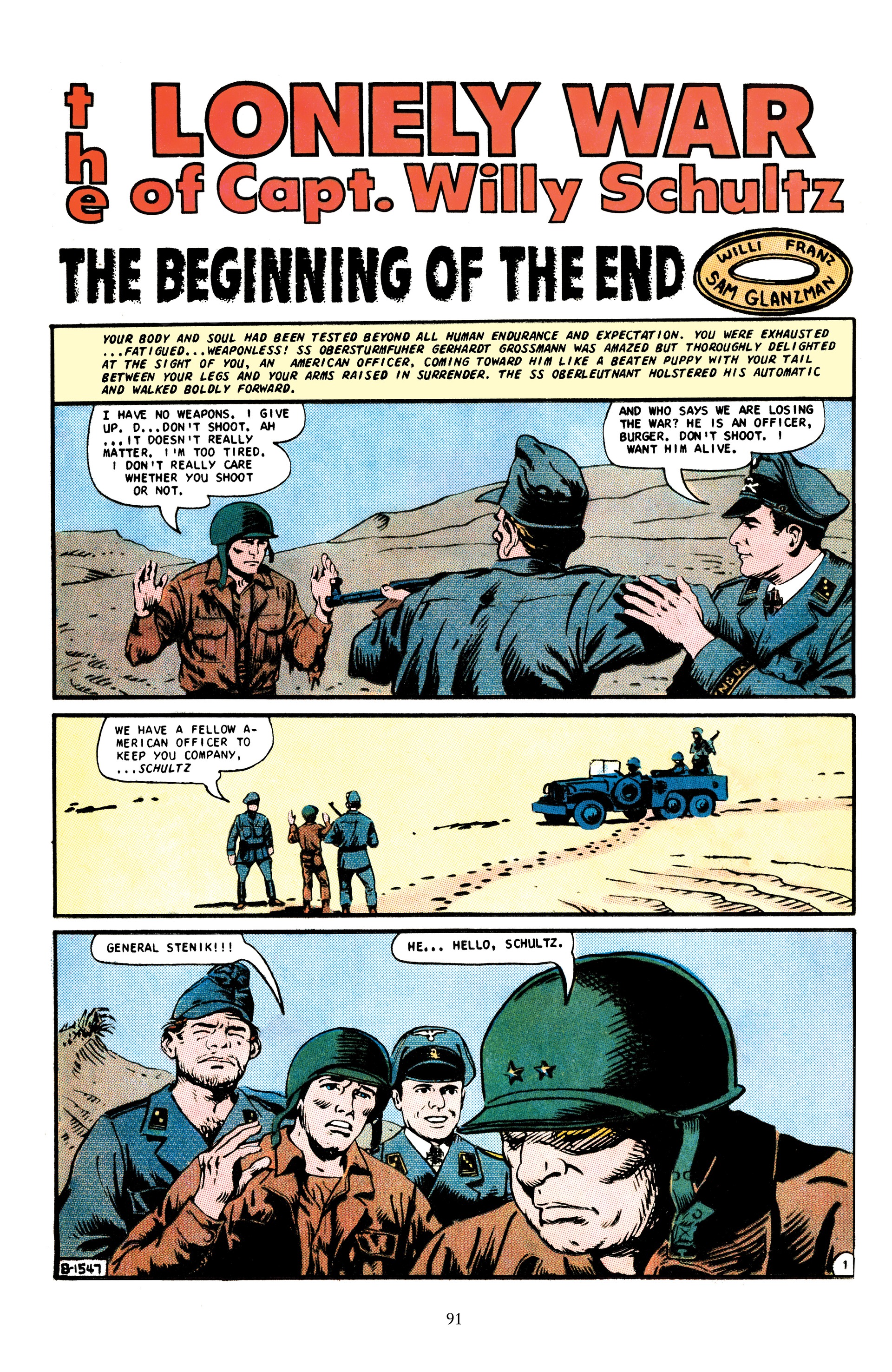 The Lonely War of Capt. Willy Schultz (2023) issue HC - Page 93