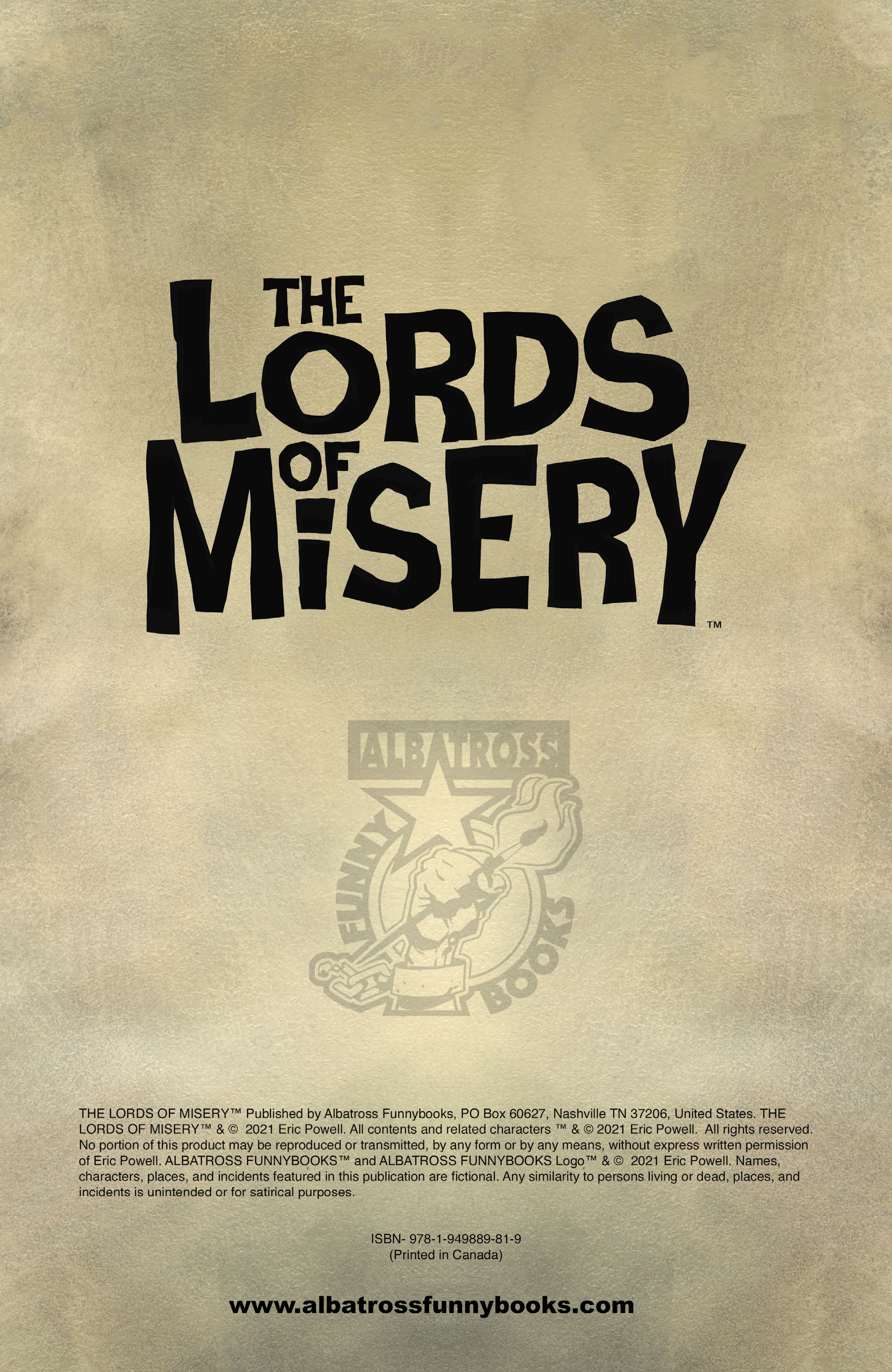 The Lords of Misery (2021): Chapter 1 - Page 2