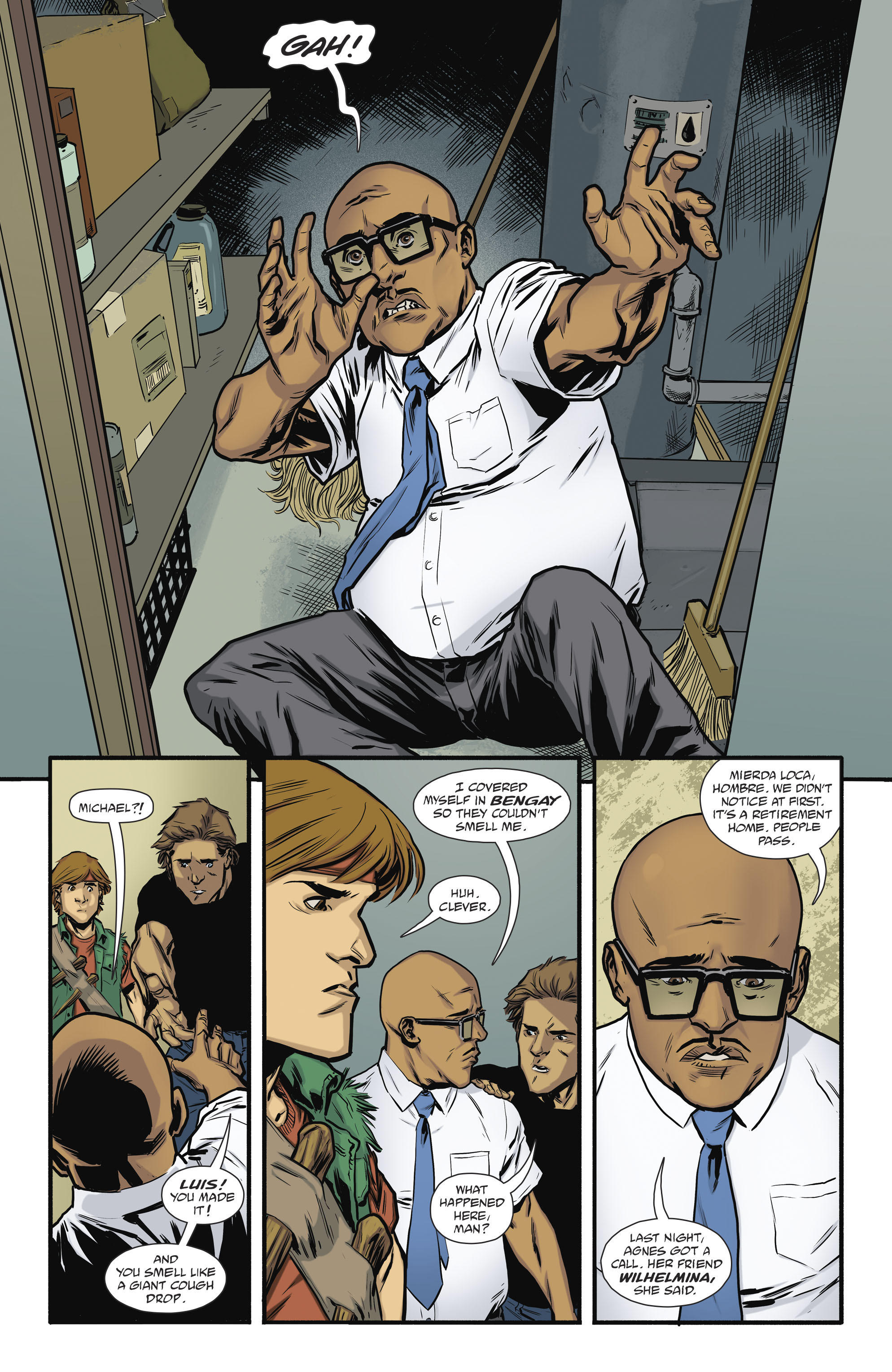 <{ $series->title }} issue 6 - Page 9