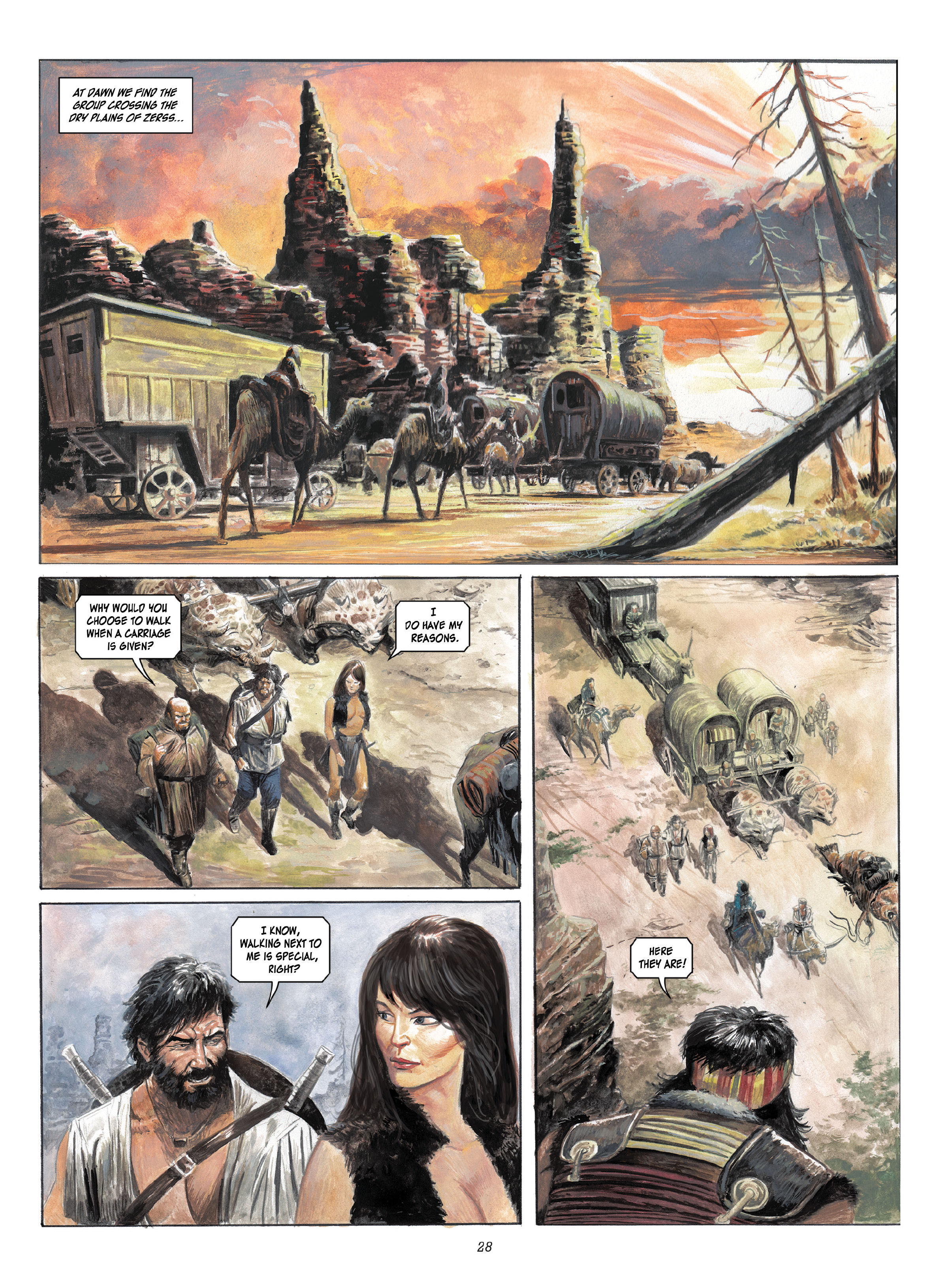 The Lost Tales of Lemuria: The Mountains of Moran (2020) issue 1 - Page 28