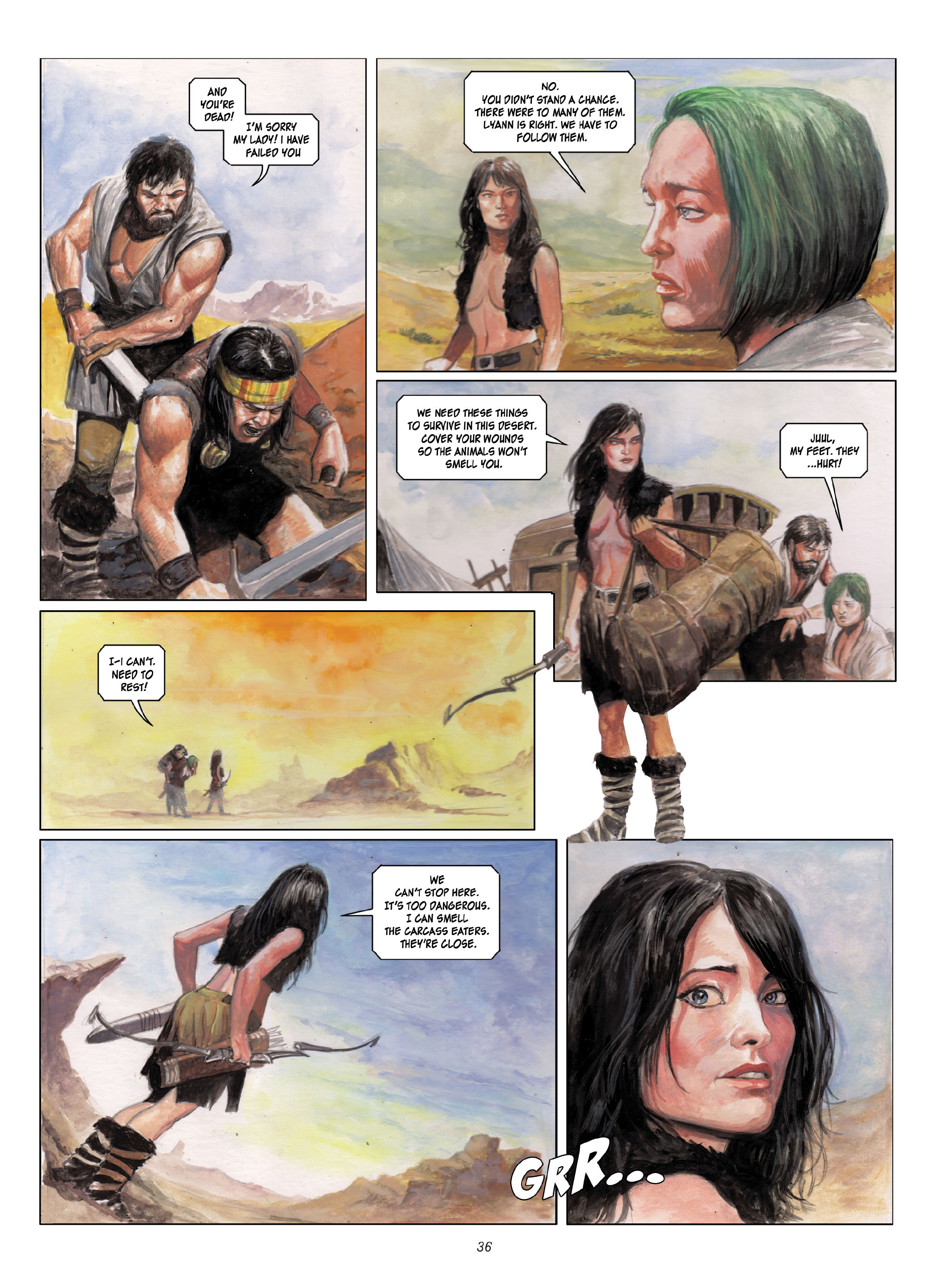 The Lost Tales of Lemuria: The Mountains of Moran (2020) issue 1 - Page 36