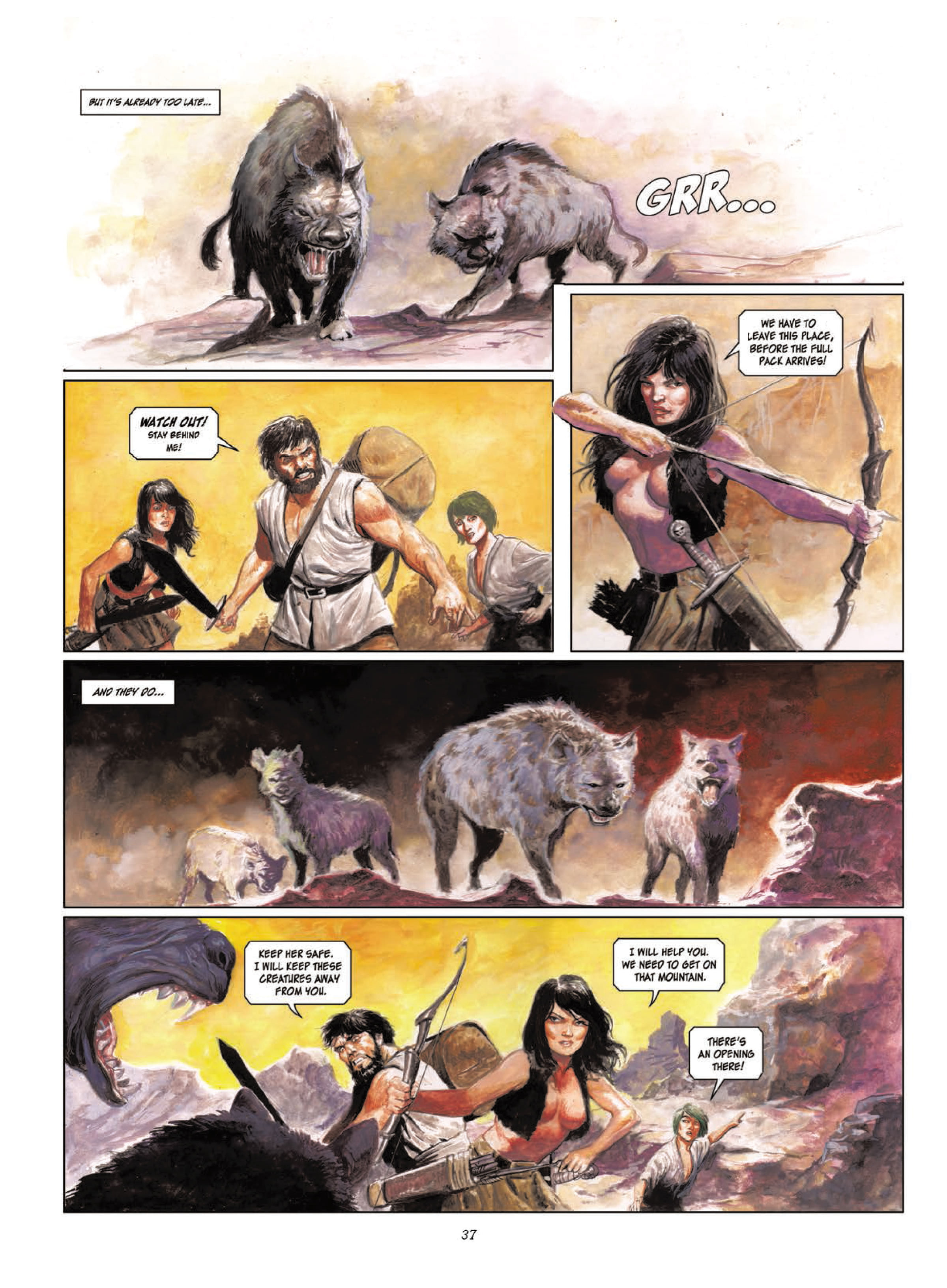 The Lost Tales of Lemuria: The Mountains of Moran (2020) issue 1 - Page 37