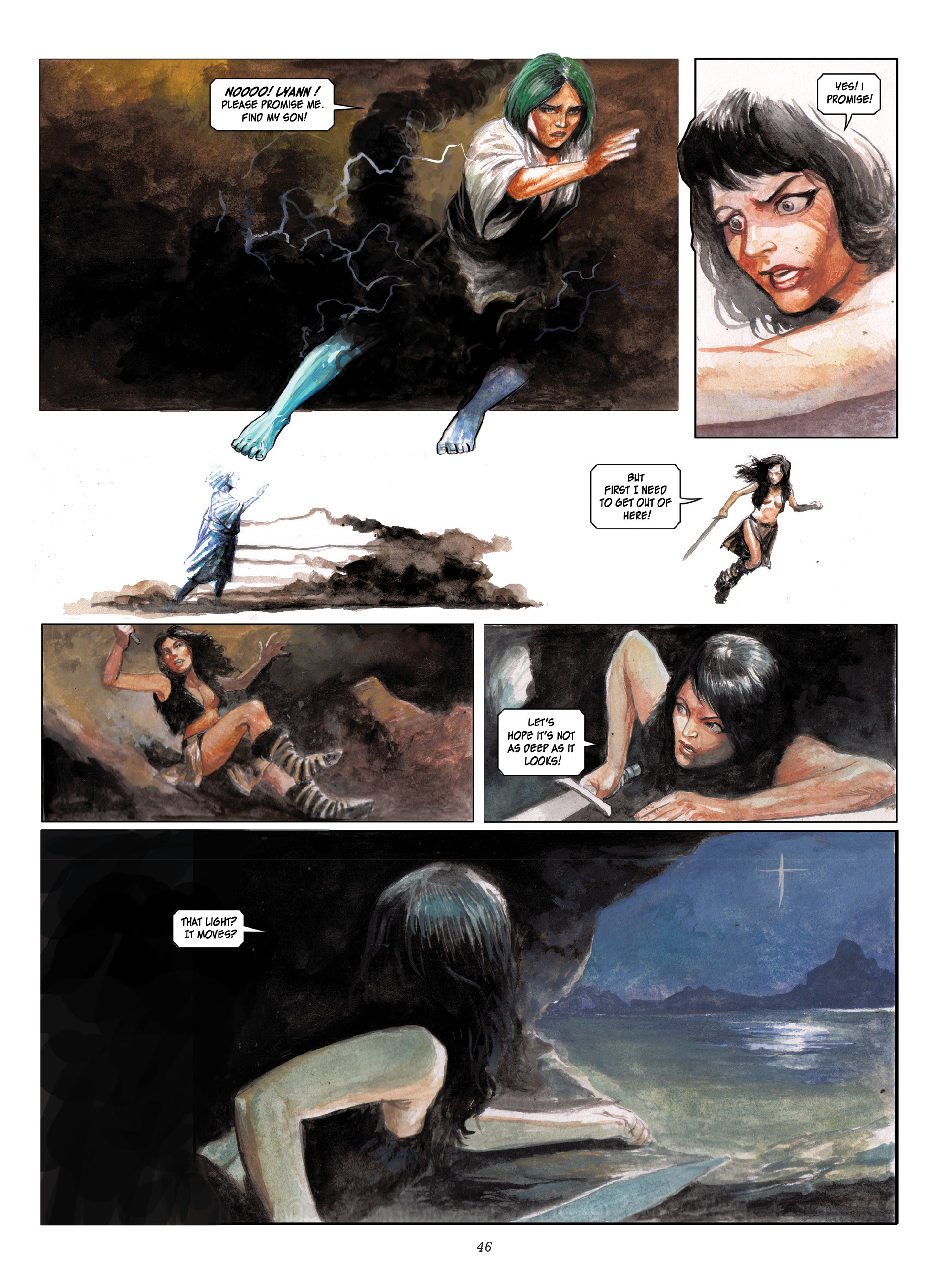 The Lost Tales of Lemuria: The Mountains of Moran (2020) issue 1 - Page 46